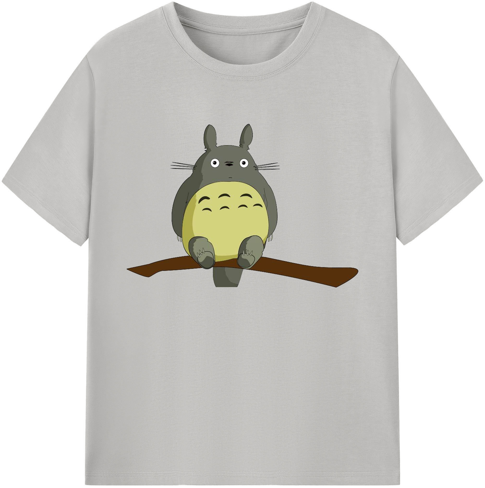 （画像用） となりのトトロ 草壁メイ 草壁サツキ My Neighbor Totoro Satsuki Kusakabe Mei Kusakabe 綿100％ メンズ半袖Tシャツ｜肌触りやわらか＆通気性