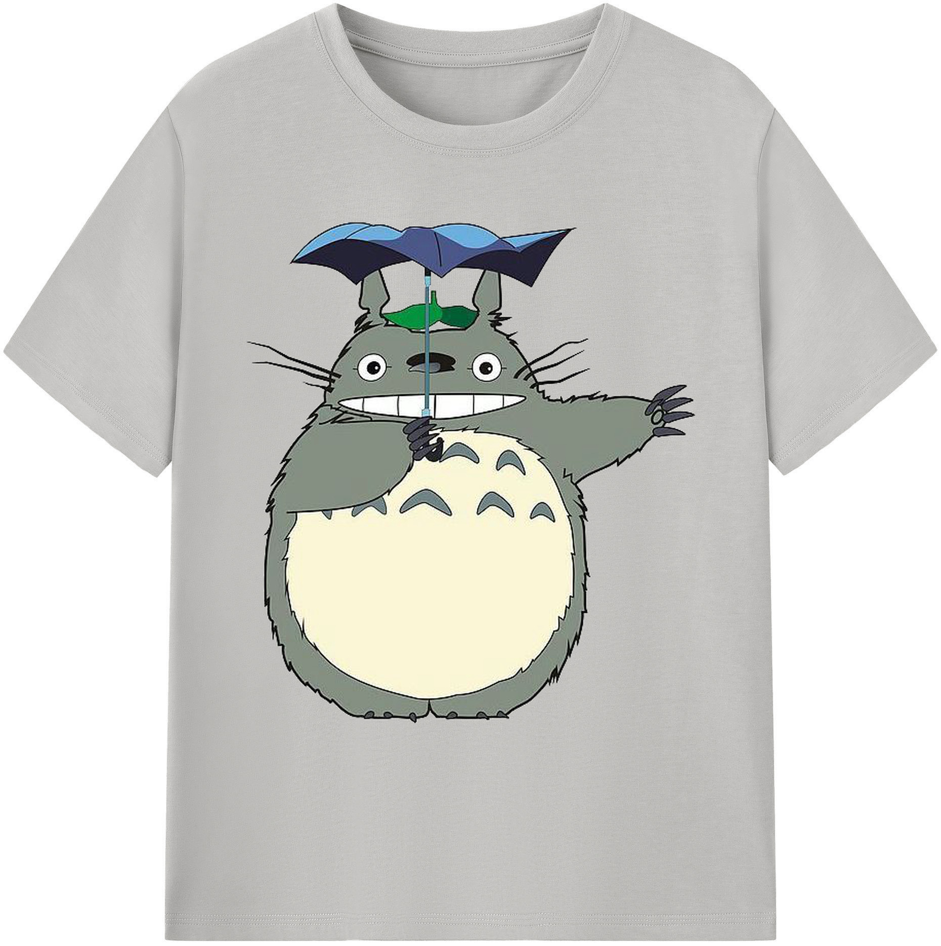 （画像用） となりのトトロ 草壁メイ 草壁サツキ My Neighbor Totoro Satsuki Kusakabe Mei Kusakabe 綿100％ メンズ半袖Tシャツ｜肌触りやわらか＆通気性