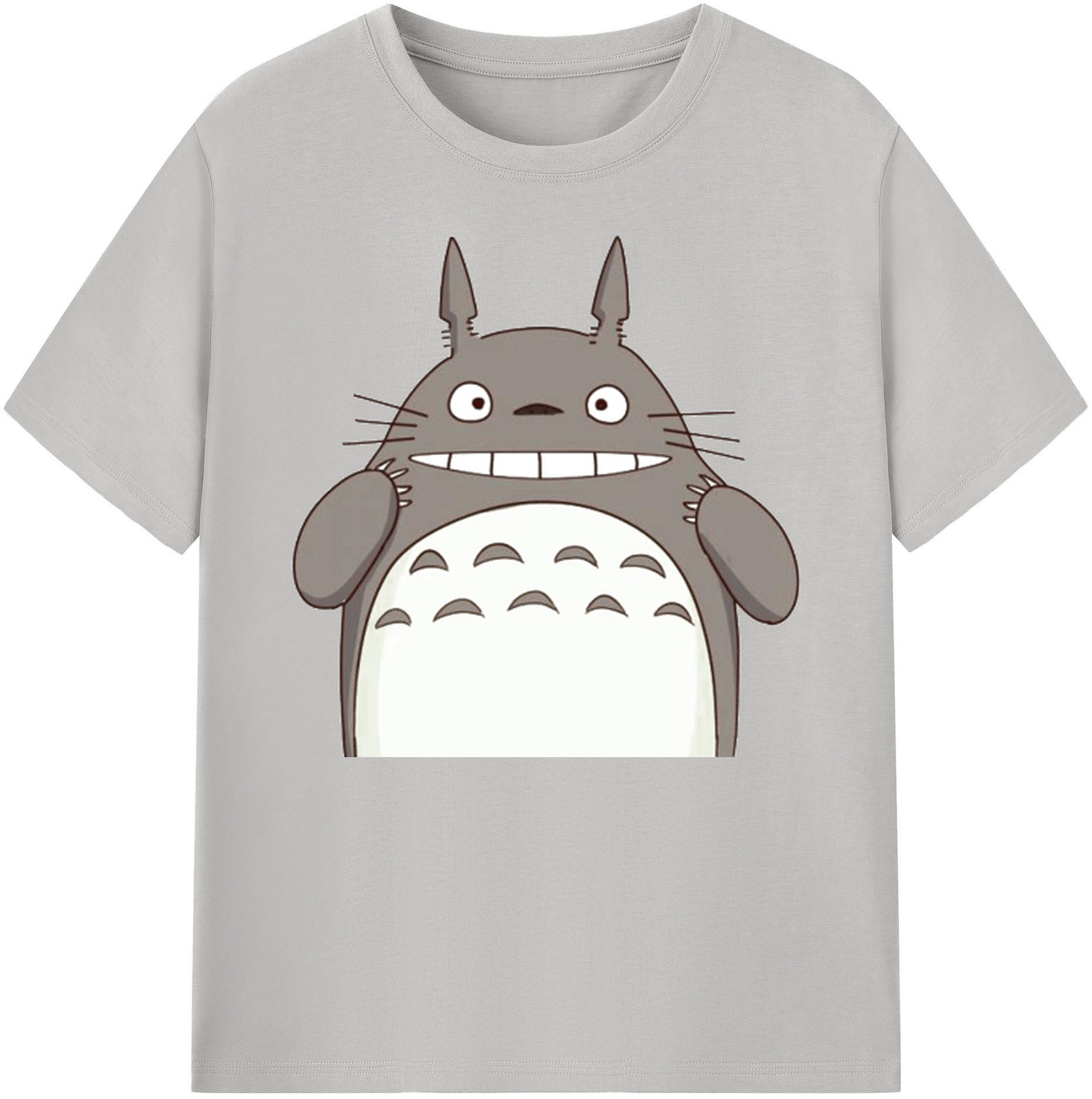 （画像用） となりのトトロ 草壁メイ 草壁サツキ My Neighbor Totoro Satsuki Kusakabe Mei Kusakabe 綿100％ メンズ半袖Tシャツ｜肌触りやわらか＆通気性