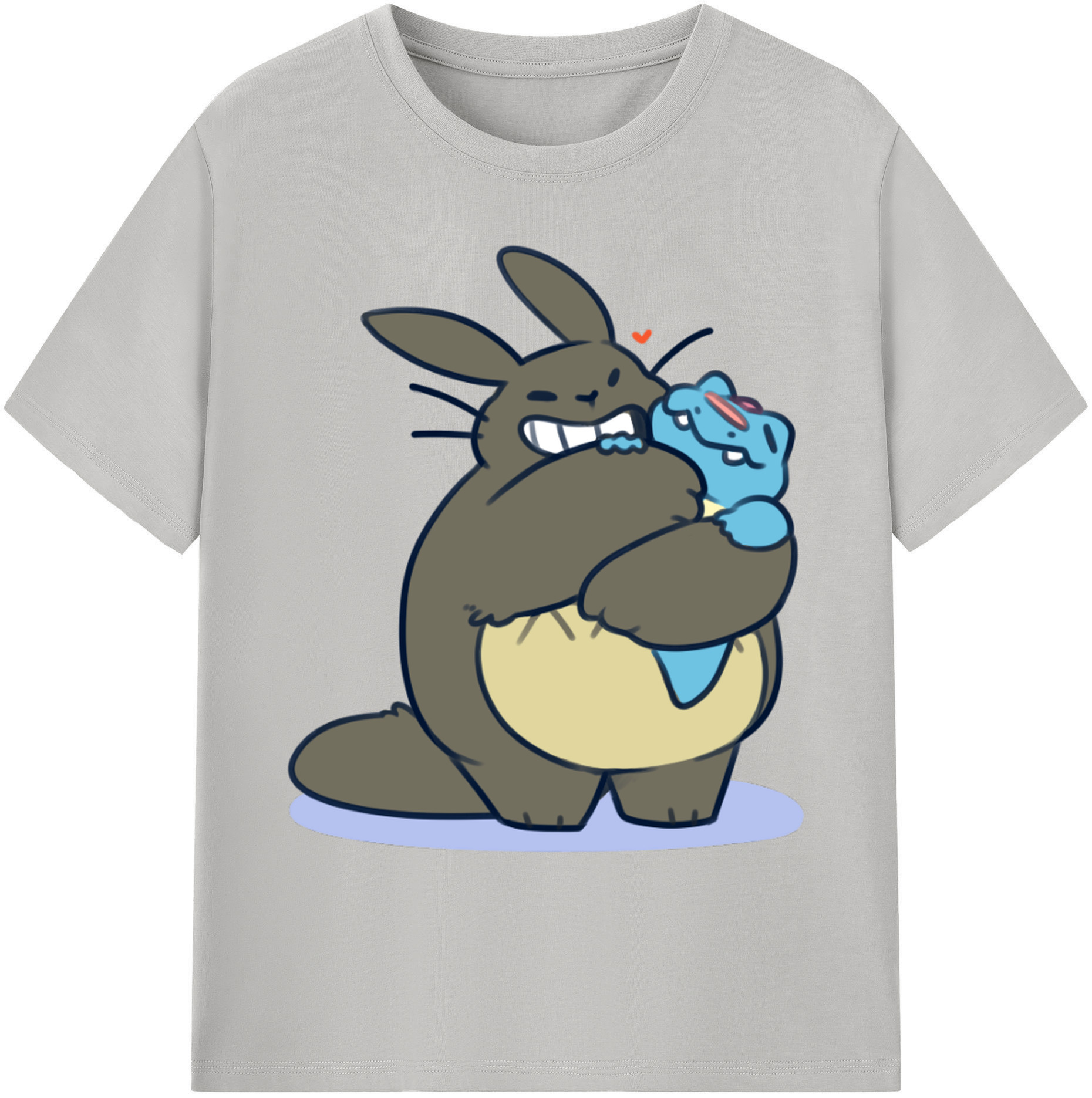 （画像用） となりのトトロ 草壁メイ 草壁サツキ My Neighbor Totoro Satsuki Kusakabe Mei Kusakabe 綿100％ メンズ半袖Tシャツ｜肌触りやわらか＆通気性