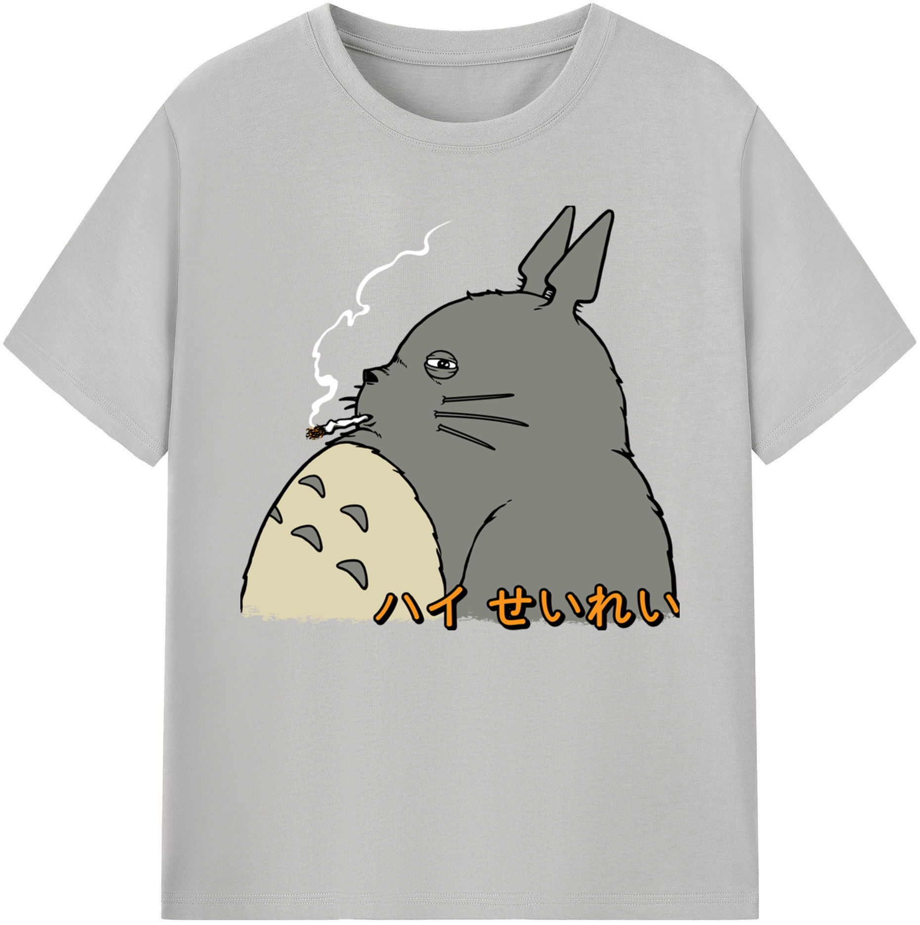 （画像用） となりのトトロ 草壁メイ 草壁サツキ My Neighbor Totoro Satsuki Kusakabe Mei Kusakabe 綿100％ メンズ半袖Tシャツ｜肌触りやわらか＆通気性