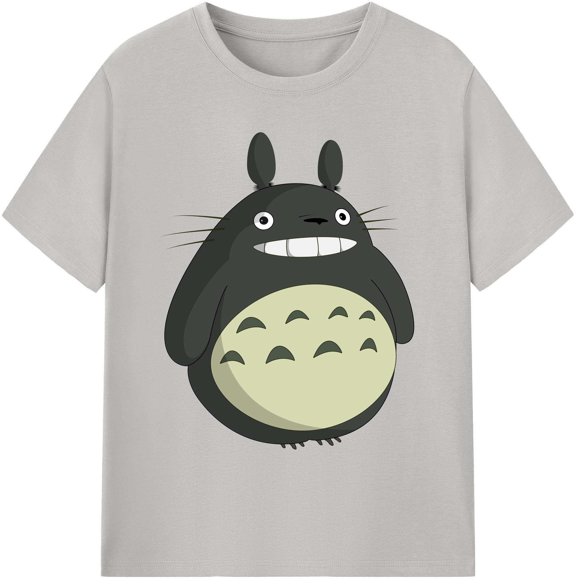（画像用） となりのトトロ 草壁メイ 草壁サツキ My Neighbor Totoro Satsuki Kusakabe Mei Kusakabe 綿100％ メンズ半袖Tシャツ｜肌触りやわらか＆通気性