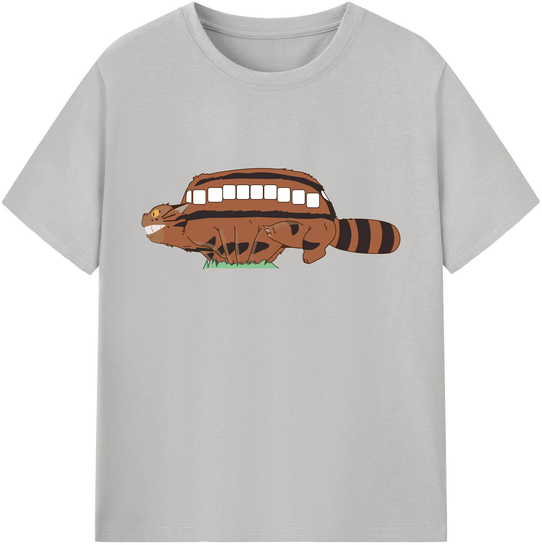 （画像用） となりのトトロ 草壁メイ 草壁サツキ My Neighbor Totoro Satsuki Kusakabe Mei Kusakabe 綿100％ メンズ半袖Tシャツ｜肌触りやわらか＆通気性