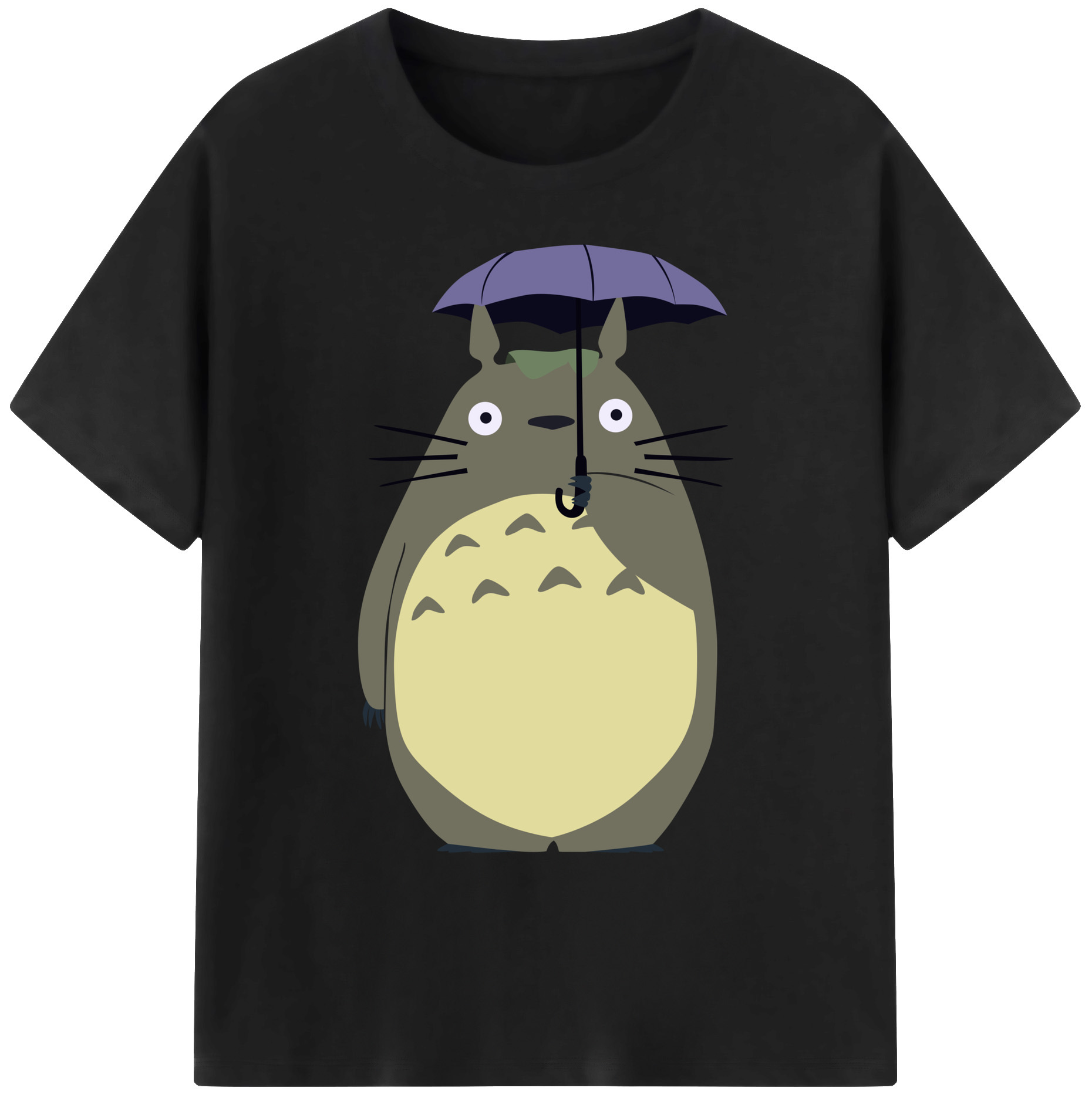 （画像用） となりのトトロ 草壁メイ 草壁サツキ My Neighbor Totoro Satsuki Kusakabe Mei Kusakabe 綿100％ メンズ半袖Tシャツ｜肌触りやわらか＆通気性