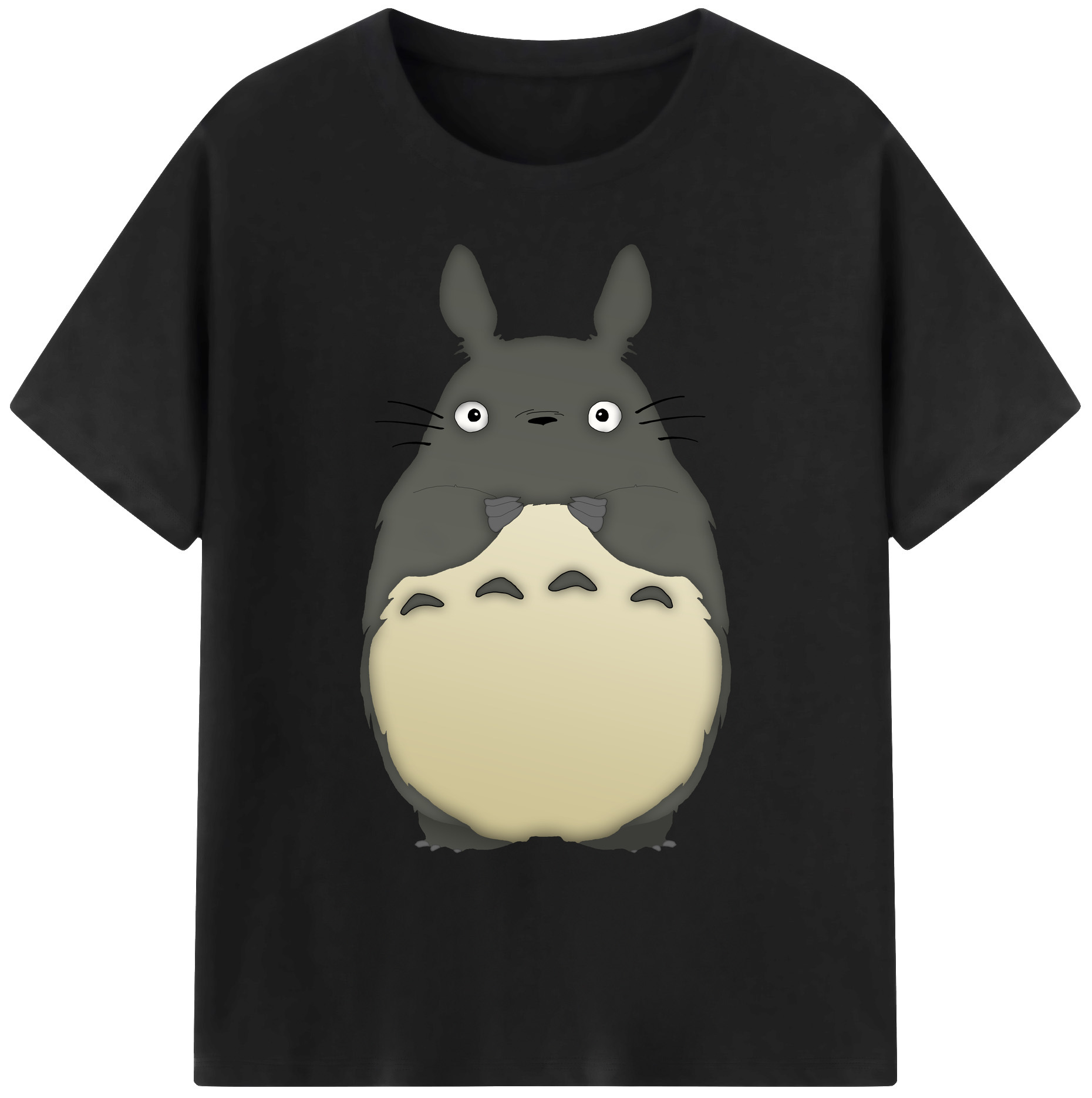 （画像用） となりのトトロ 草壁メイ 草壁サツキ My Neighbor Totoro Satsuki Kusakabe Mei Kusakabe 綿100％ メンズ半袖Tシャツ｜肌触りやわらか＆通気性