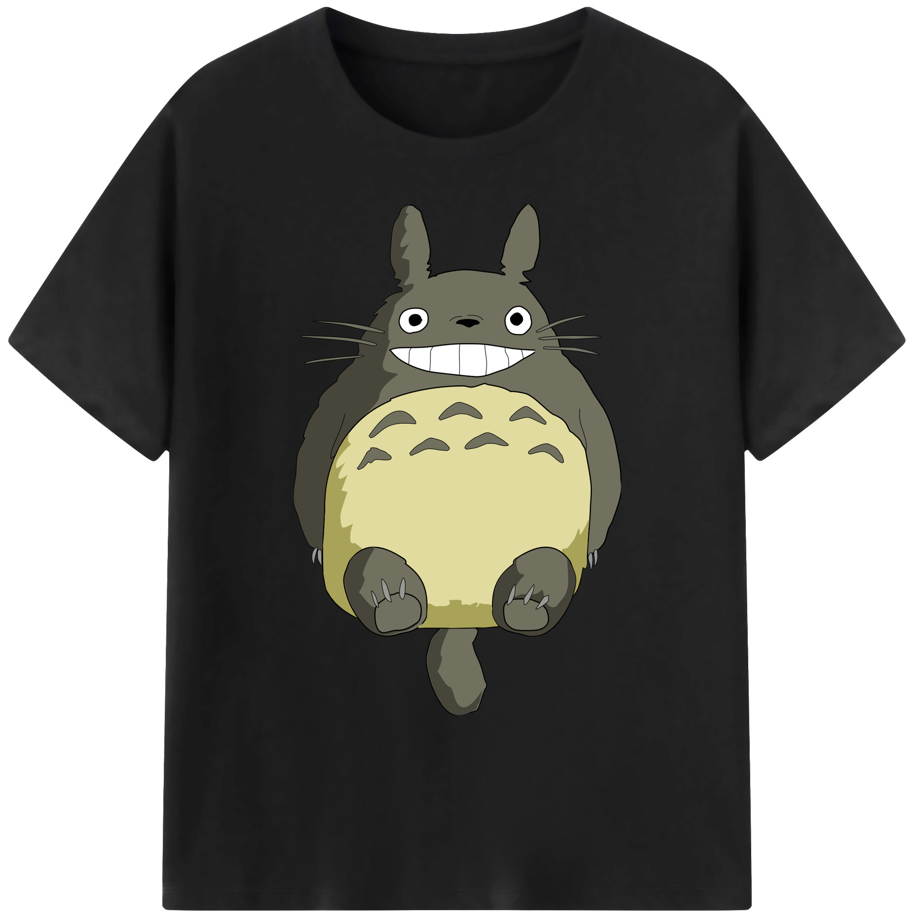 （画像用） となりのトトロ 草壁メイ 草壁サツキ My Neighbor Totoro Satsuki Kusakabe Mei Kusakabe 綿100％ メンズ半袖Tシャツ｜肌触りやわらか＆通気性