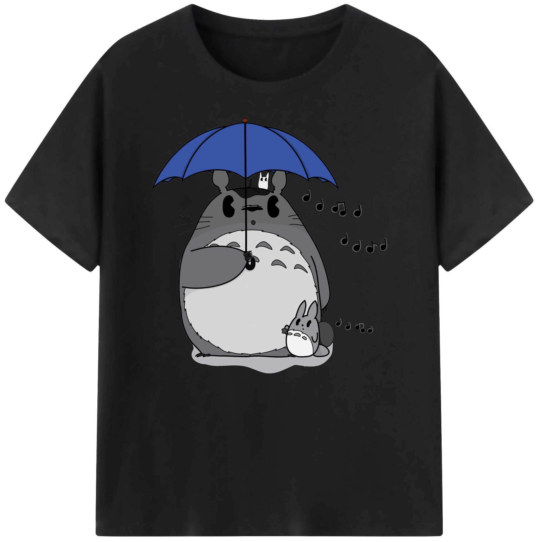 （画像用） となりのトトロ 草壁メイ 草壁サツキ My Neighbor Totoro Satsuki Kusakabe Mei Kusakabe 綿100％ メンズ半袖Tシャツ｜肌触りやわらか＆通気性