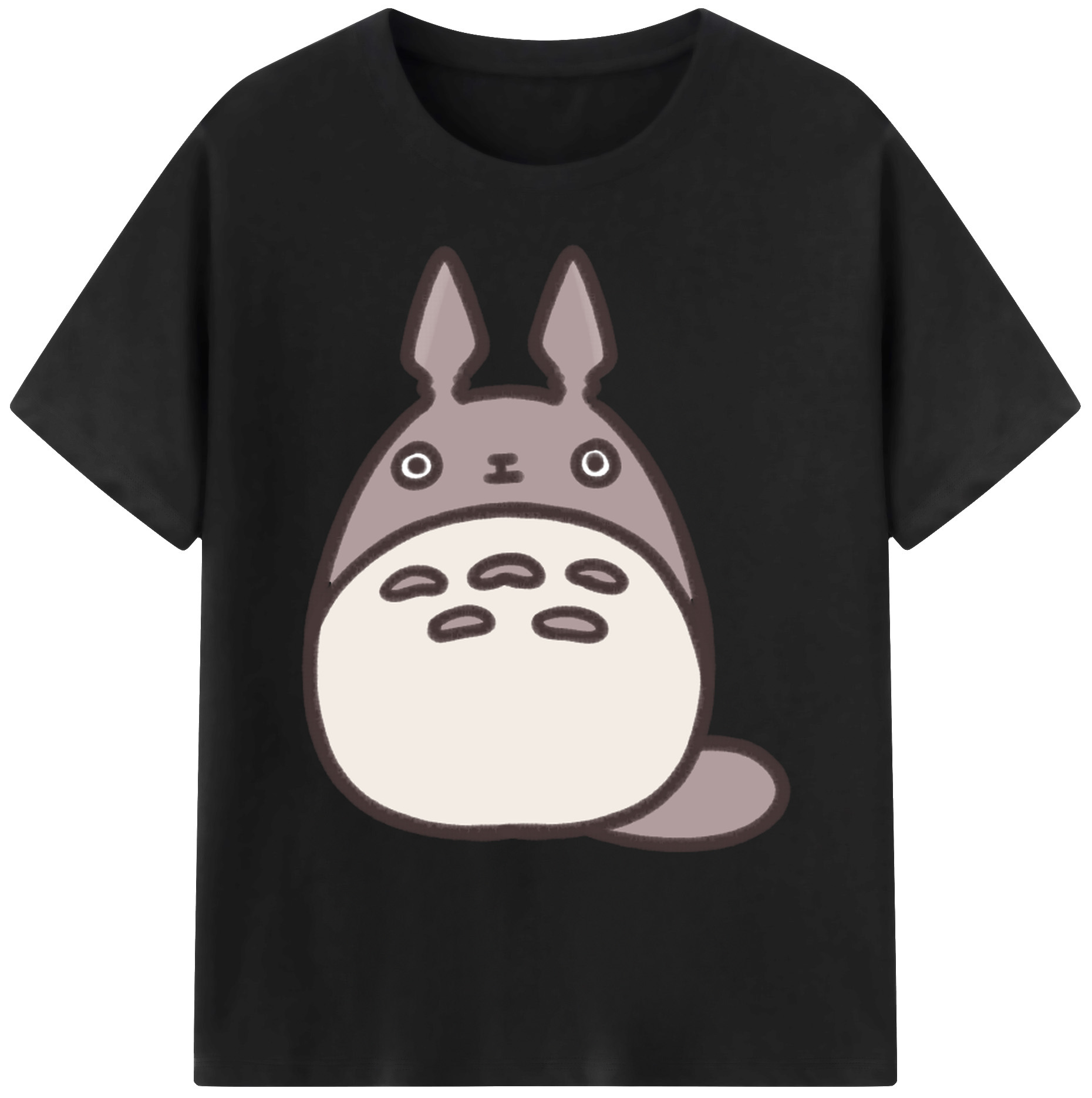（画像用） となりのトトロ 草壁メイ 草壁サツキ My Neighbor Totoro Satsuki Kusakabe Mei Kusakabe 綿100％ メンズ半袖Tシャツ｜肌触りやわらか＆通気性