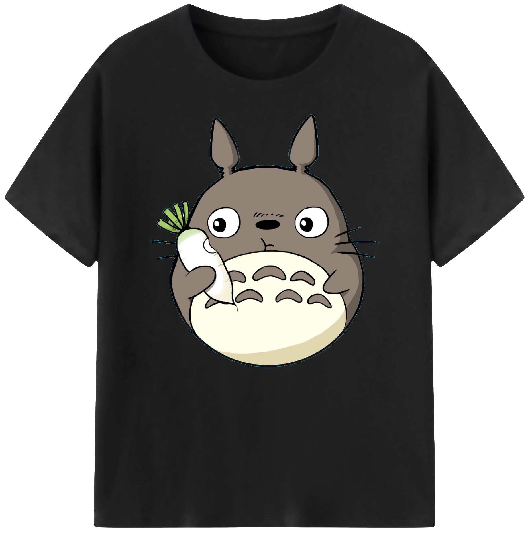 （画像用） となりのトトロ 草壁メイ 草壁サツキ My Neighbor Totoro Satsuki Kusakabe Mei Kusakabe 綿100％ メンズ半袖Tシャツ｜肌触りやわらか＆通気性
