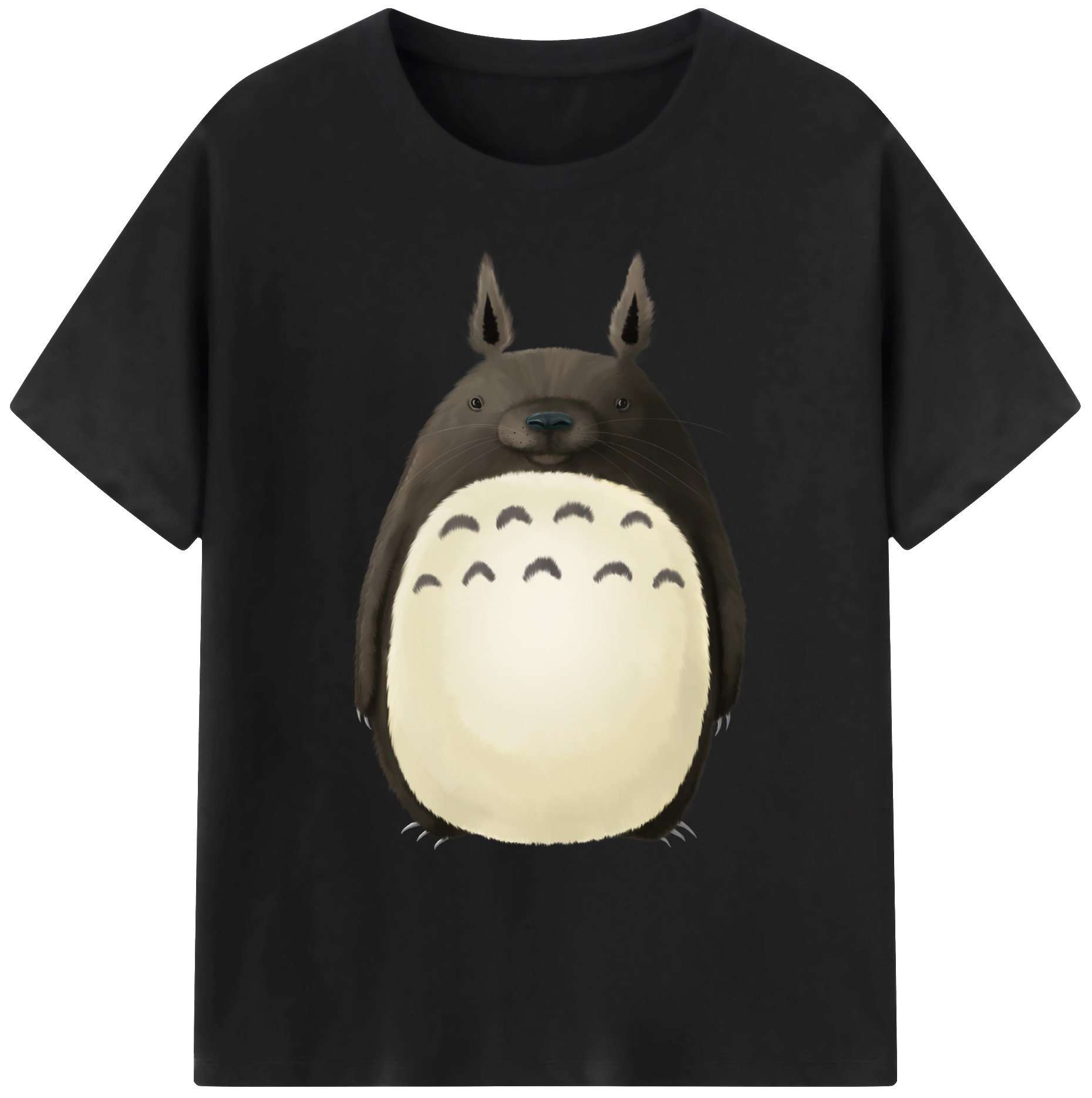 （画像用） となりのトトロ 草壁メイ 草壁サツキ My Neighbor Totoro Satsuki Kusakabe Mei Kusakabe 綿100％ メンズ半袖Tシャツ｜肌触りやわらか＆通気性