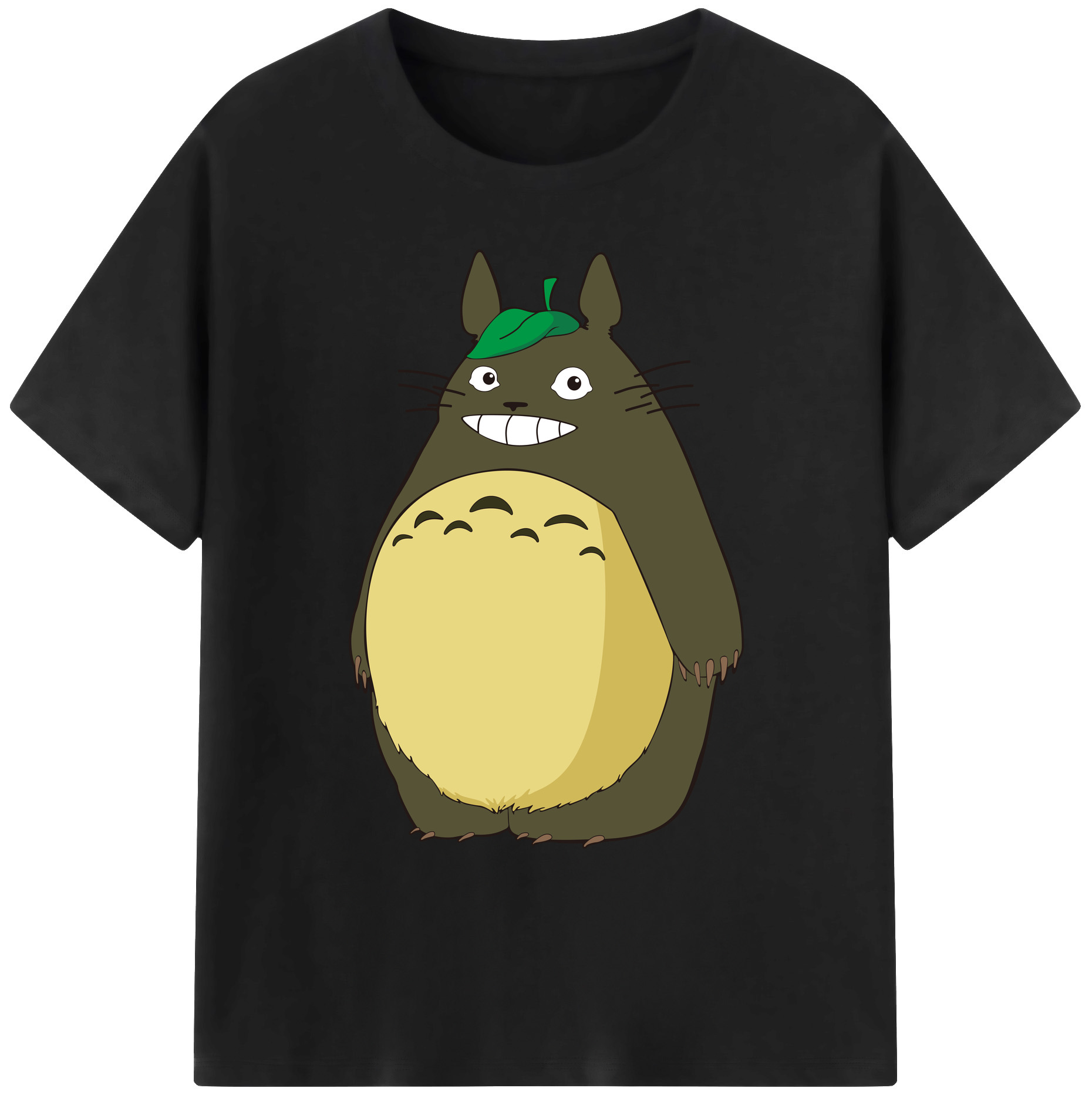（画像用） となりのトトロ 草壁メイ 草壁サツキ My Neighbor Totoro Satsuki Kusakabe Mei Kusakabe 綿100％ メンズ半袖Tシャツ｜肌触りやわらか＆通気性