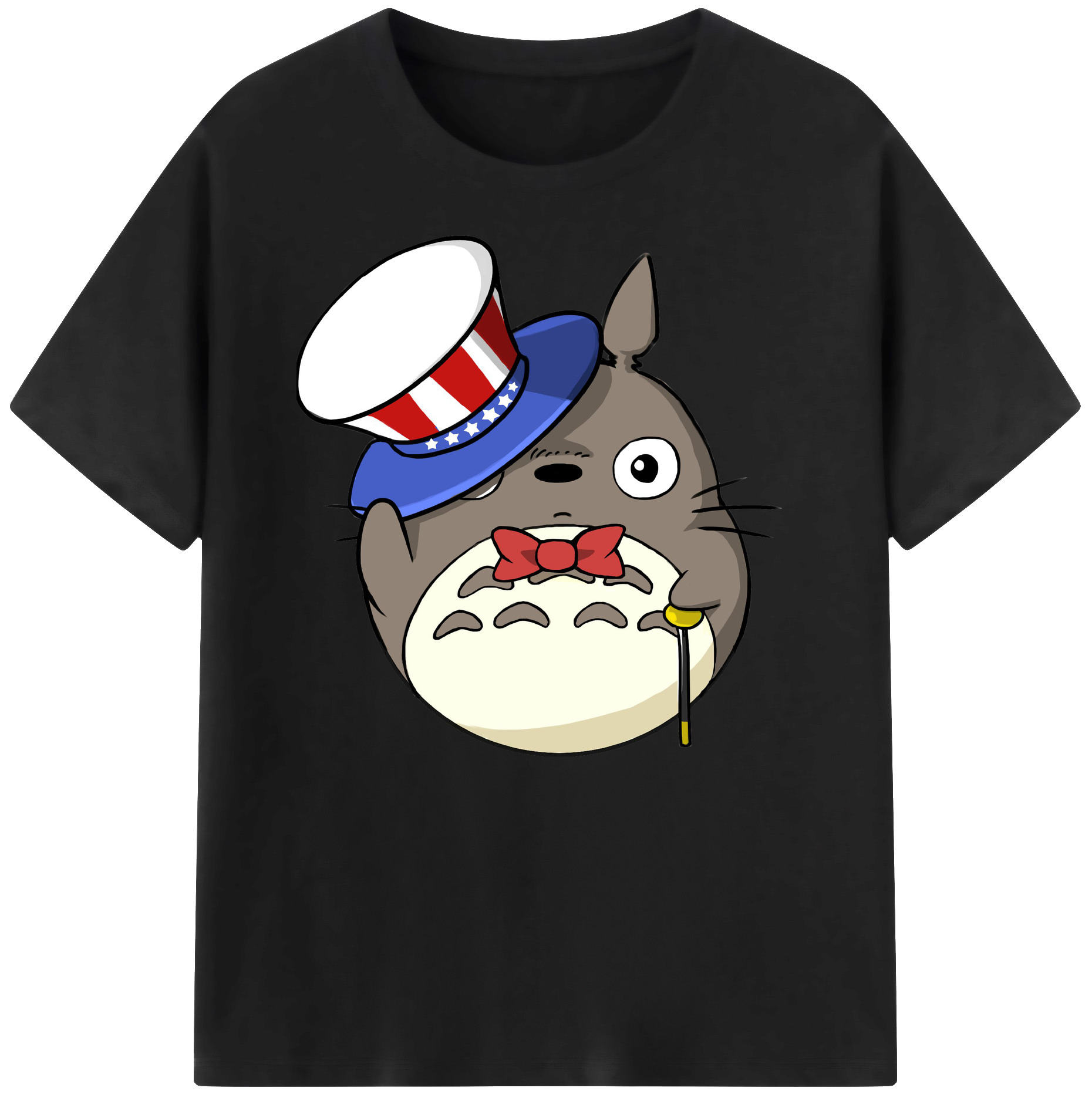 （画像用） となりのトトロ 草壁メイ 草壁サツキ My Neighbor Totoro Satsuki Kusakabe Mei Kusakabe 綿100％ メンズ半袖Tシャツ｜肌触りやわらか＆通気性