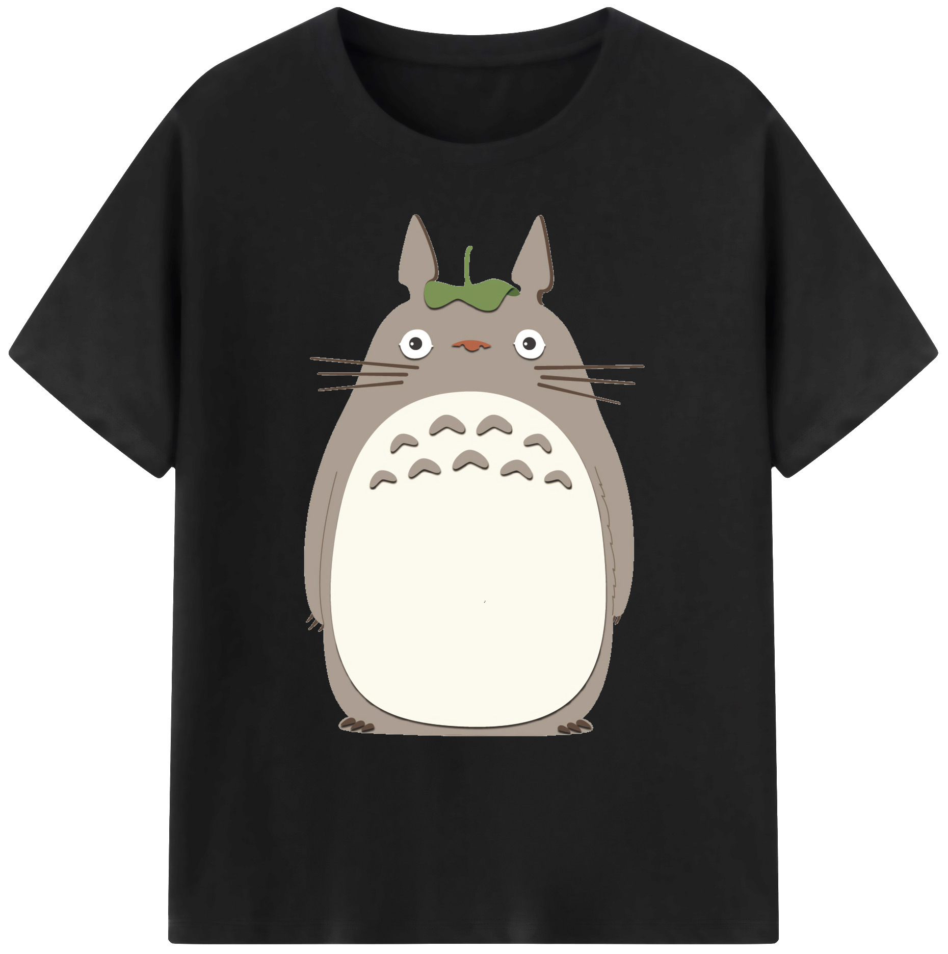 （画像用） となりのトトロ 草壁メイ 草壁サツキ My Neighbor Totoro Satsuki Kusakabe Mei Kusakabe 綿100％ メンズ半袖Tシャツ｜肌触りやわらか＆通気性