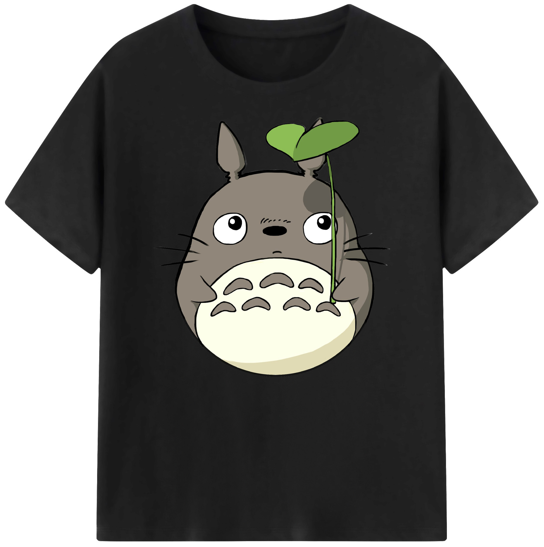 （画像用） となりのトトロ 草壁メイ 草壁サツキ My Neighbor Totoro Satsuki Kusakabe Mei Kusakabe 綿100％ メンズ半袖Tシャツ｜肌触りやわらか＆通気性