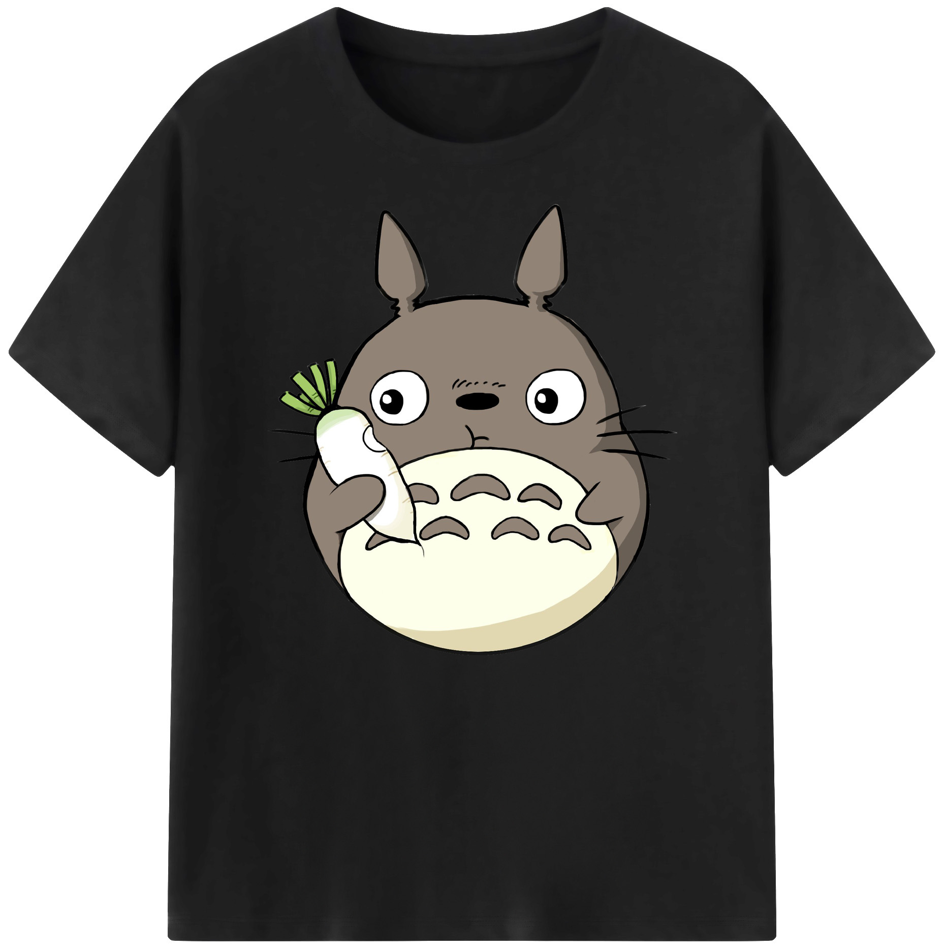 （画像用） となりのトトロ 草壁メイ 草壁サツキ My Neighbor Totoro Satsuki Kusakabe Mei Kusakabe 綿100％ メンズ半袖Tシャツ｜肌触りやわらか＆通気性