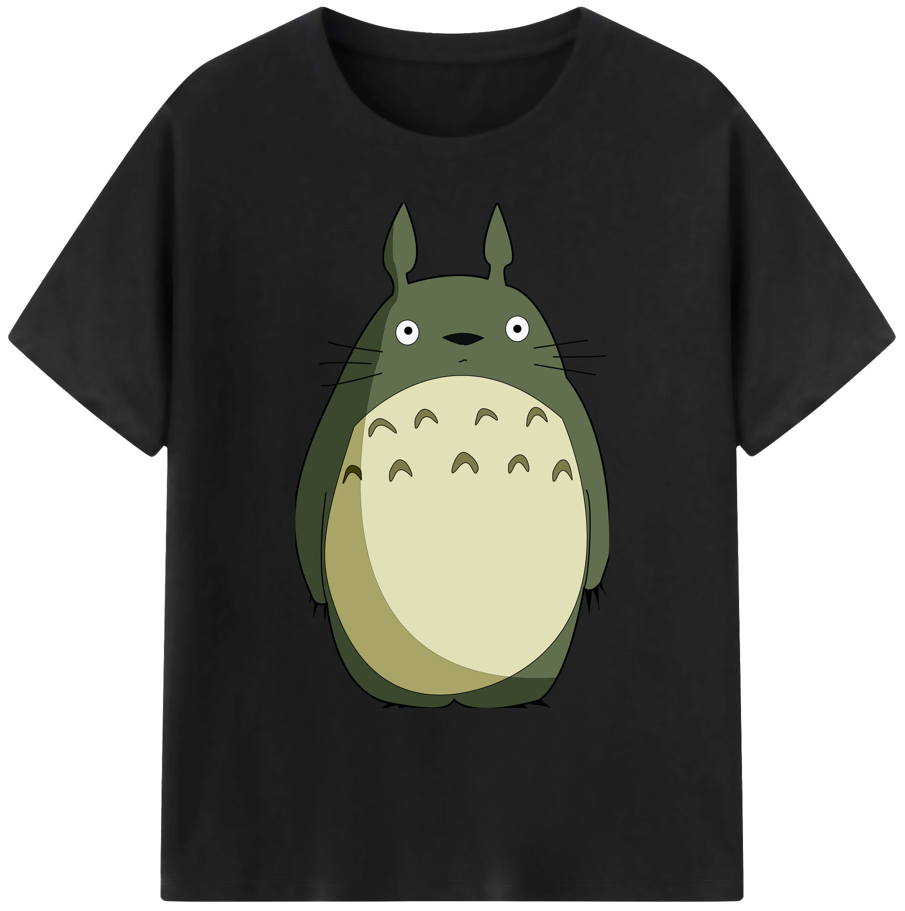 （画像用） となりのトトロ 草壁メイ 草壁サツキ My Neighbor Totoro Satsuki Kusakabe Mei Kusakabe 綿100％ メンズ半袖Tシャツ｜肌触りやわらか＆通気性