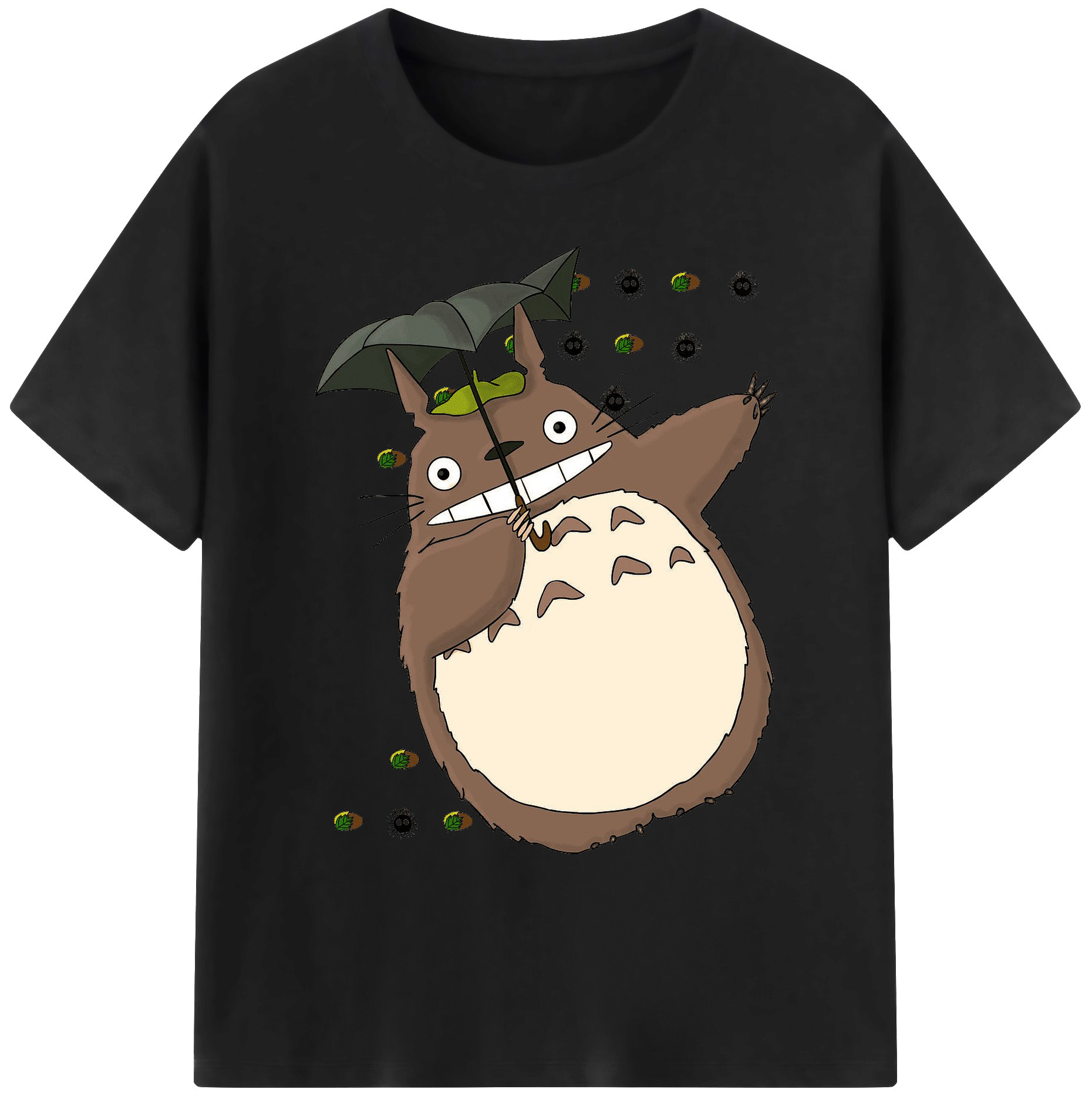 （画像用） となりのトトロ 草壁メイ 草壁サツキ My Neighbor Totoro Satsuki Kusakabe Mei Kusakabe 綿100％ メンズ半袖Tシャツ｜肌触りやわらか＆通気性