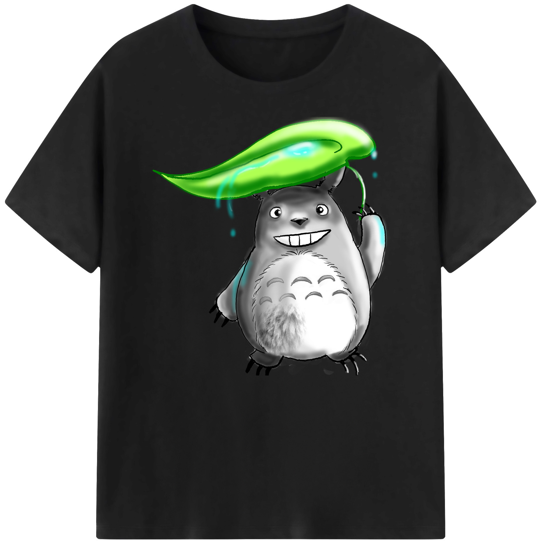 （画像用） となりのトトロ 草壁メイ 草壁サツキ My Neighbor Totoro Satsuki Kusakabe Mei Kusakabe 綿100％ メンズ半袖Tシャツ｜肌触りやわらか＆通気性