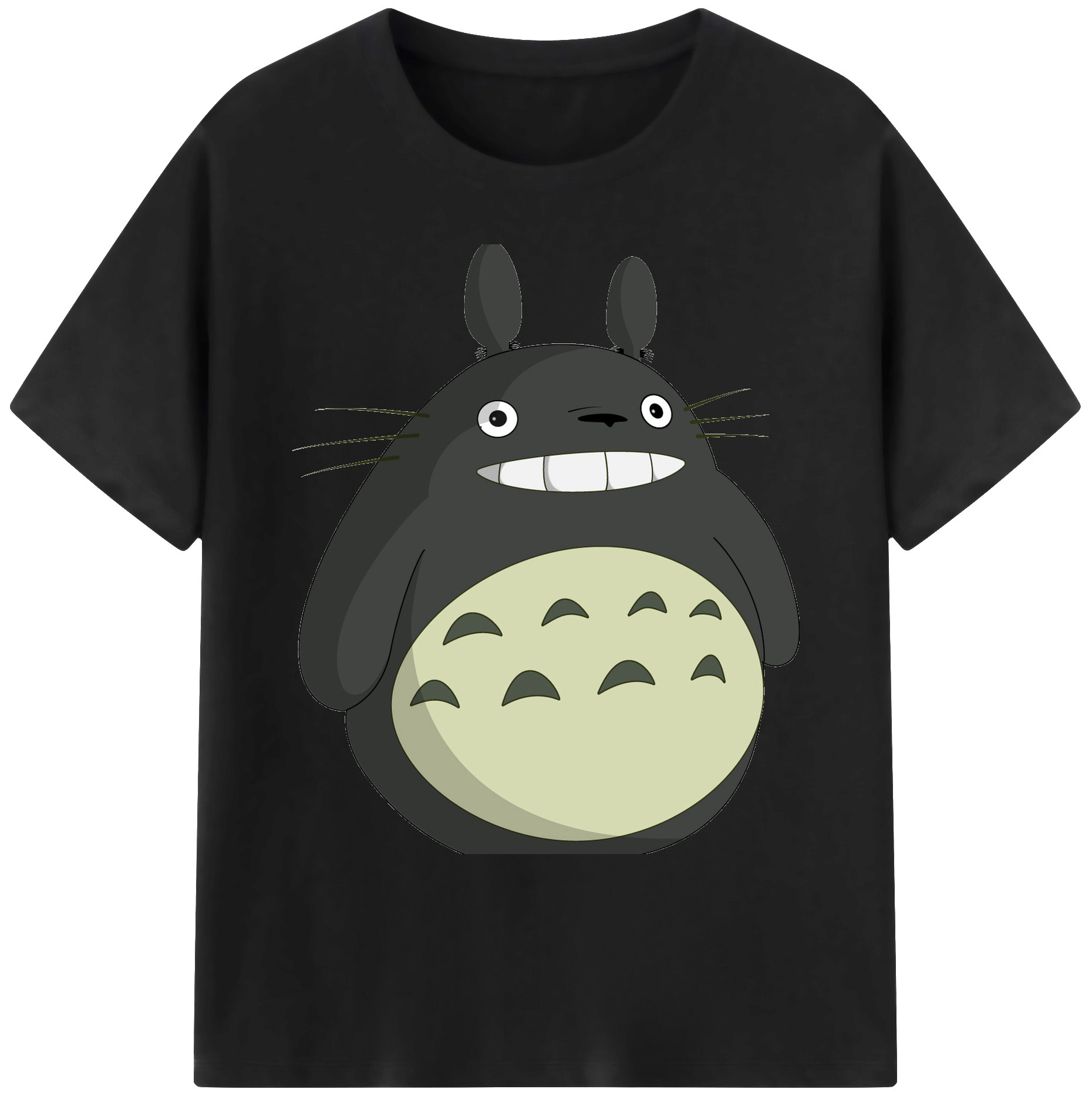 （画像用） となりのトトロ 草壁メイ 草壁サツキ My Neighbor Totoro Satsuki Kusakabe Mei Kusakabe 綿100％ メンズ半袖Tシャツ｜肌触りやわらか＆通気性