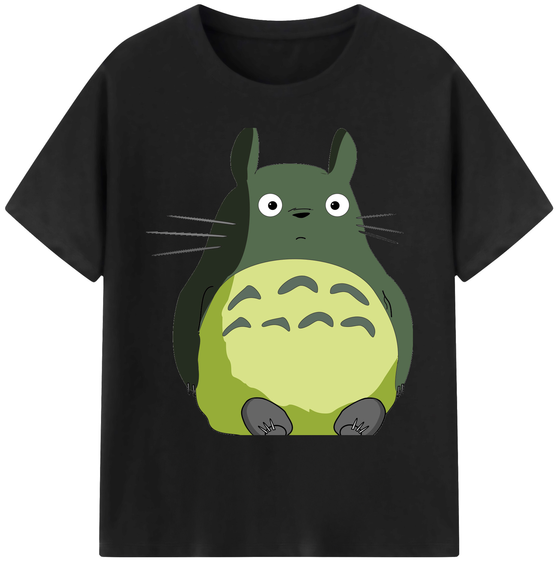 （画像用） となりのトトロ 草壁メイ 草壁サツキ My Neighbor Totoro Satsuki Kusakabe Mei Kusakabe 綿100％ メンズ半袖Tシャツ｜肌触りやわらか＆通気性