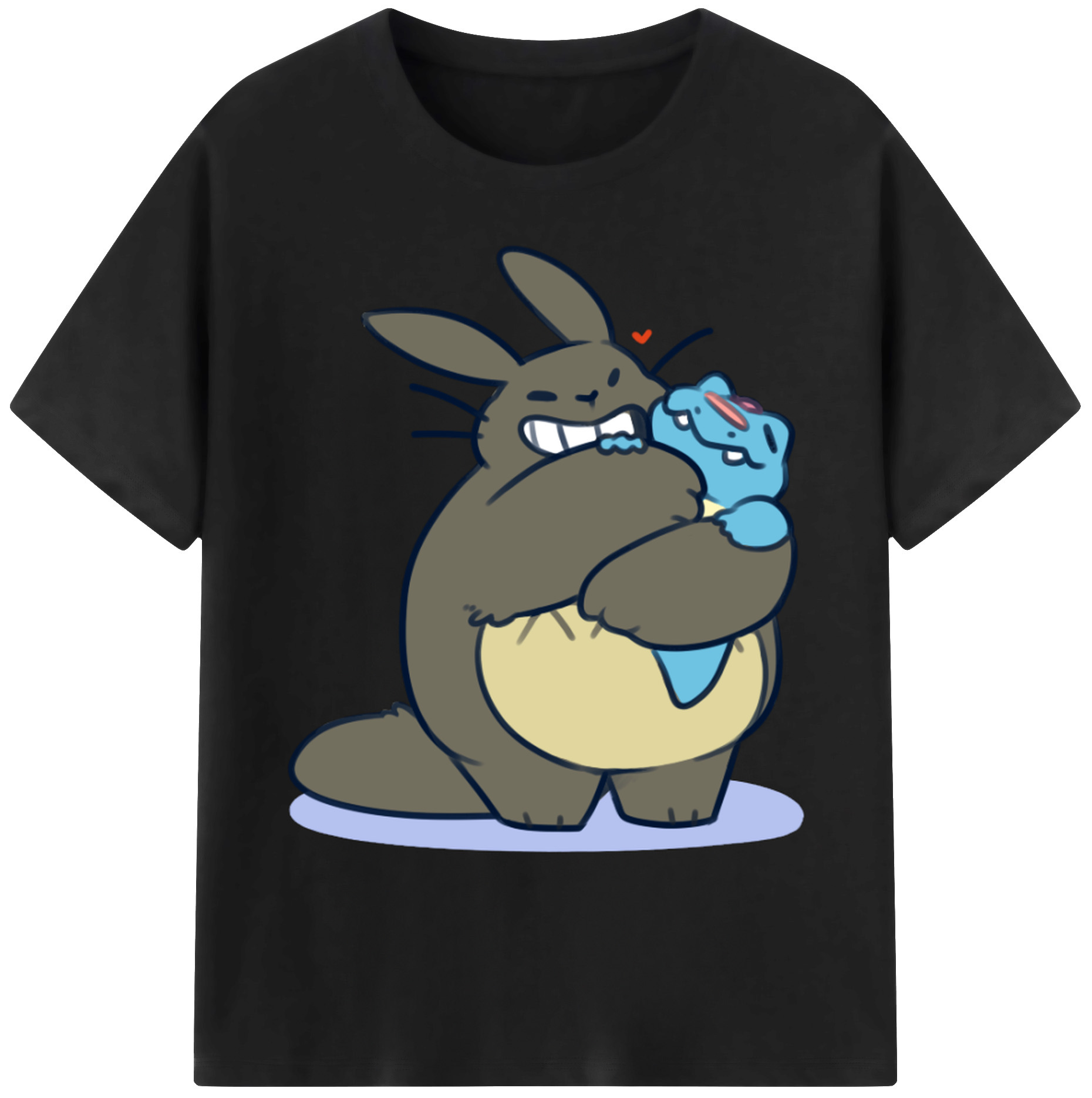 （画像用） となりのトトロ 草壁メイ 草壁サツキ My Neighbor Totoro Satsuki Kusakabe Mei Kusakabe 綿100％ メンズ半袖Tシャツ｜肌触りやわらか＆通気性