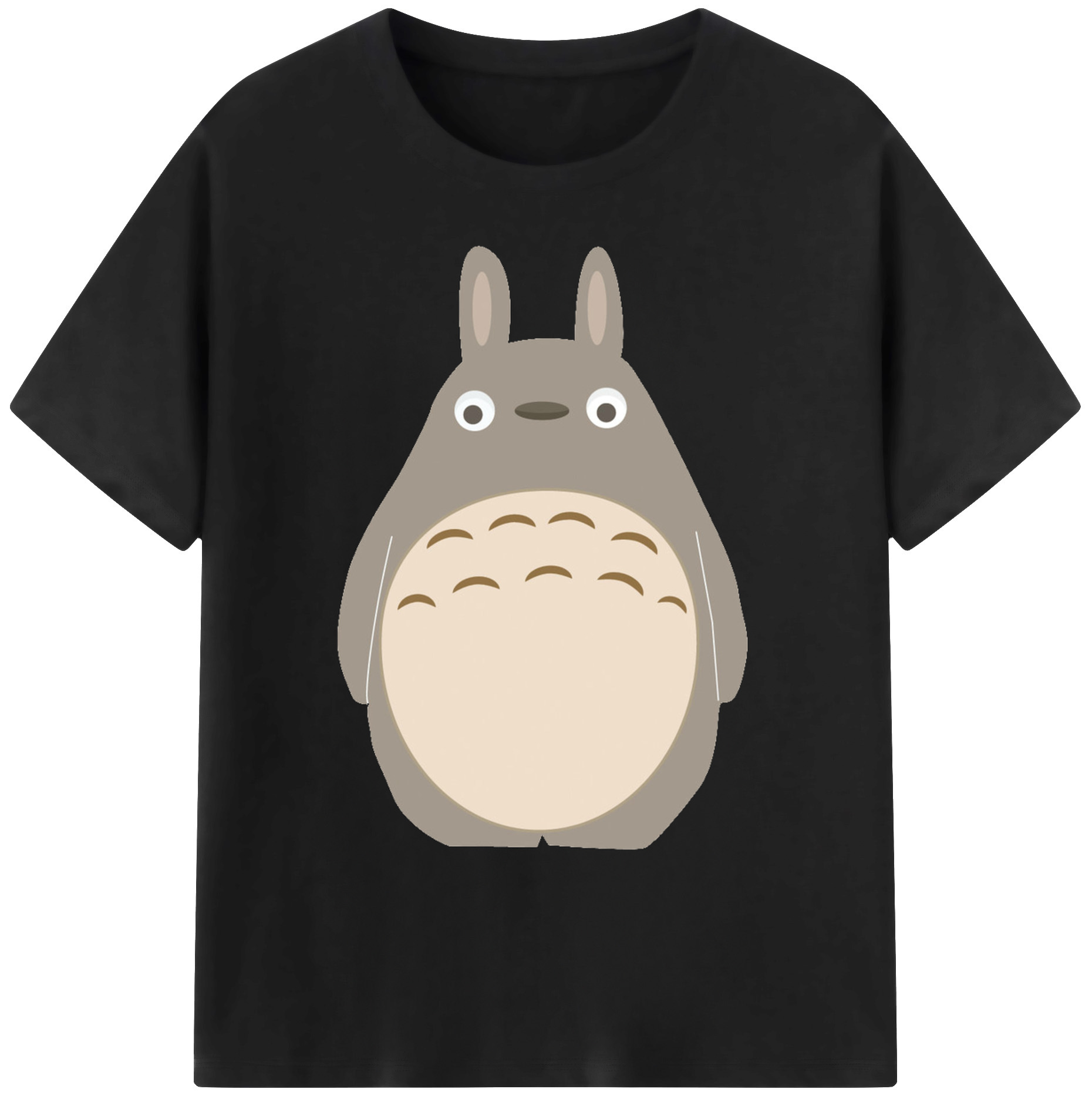 （画像用） となりのトトロ 草壁メイ 草壁サツキ My Neighbor Totoro Satsuki Kusakabe Mei Kusakabe 綿100％ メンズ半袖Tシャツ｜肌触りやわらか＆通気性