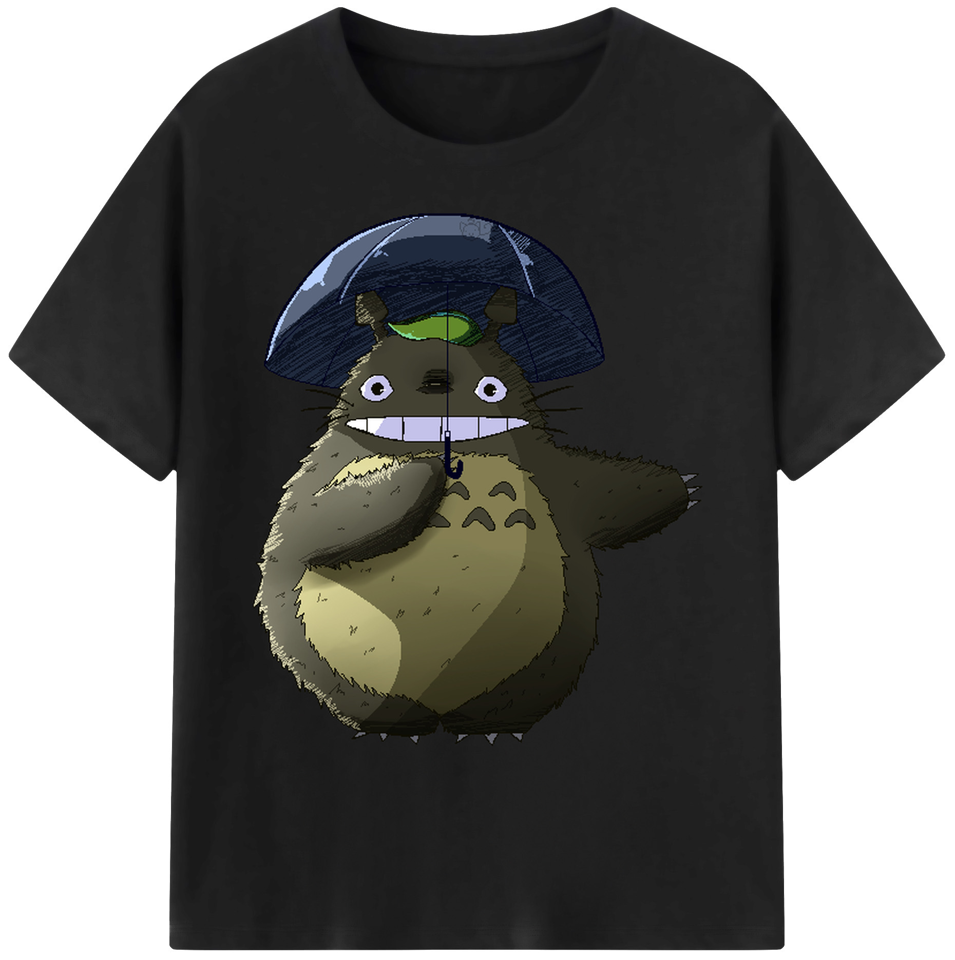 （画像用） となりのトトロ 草壁メイ 草壁サツキ My Neighbor Totoro Satsuki Kusakabe Mei Kusakabe 綿100％ メンズ半袖Tシャツ｜肌触りやわらか＆通気性