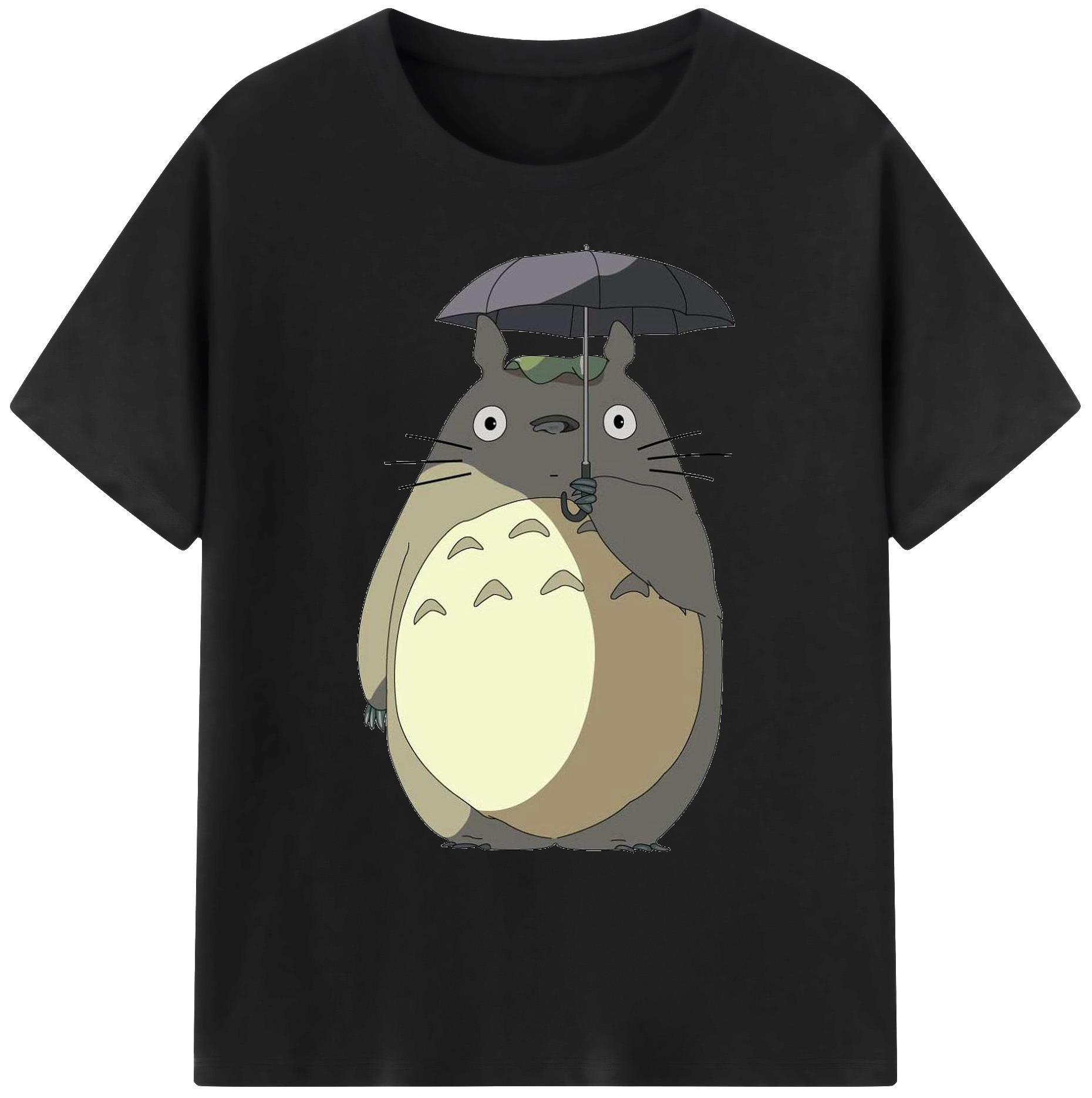 （画像用） となりのトトロ 草壁メイ 草壁サツキ My Neighbor Totoro Satsuki Kusakabe Mei Kusakabe 綿100％ メンズ半袖Tシャツ｜肌触りやわらか＆通気性