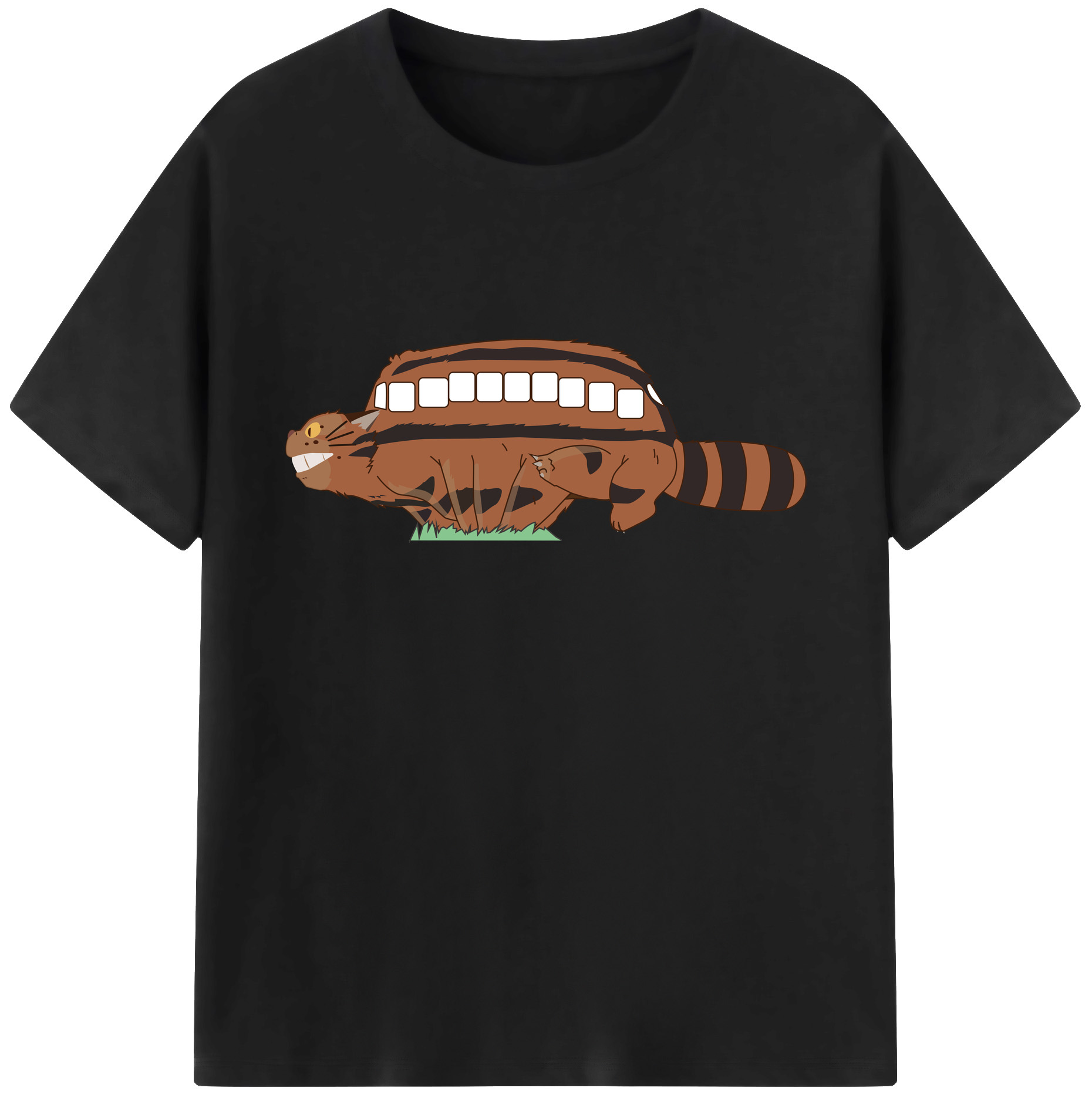 （画像用） となりのトトロ 草壁メイ 草壁サツキ My Neighbor Totoro Satsuki Kusakabe Mei Kusakabe 綿100％ メンズ半袖Tシャツ｜肌触りやわらか＆通気性