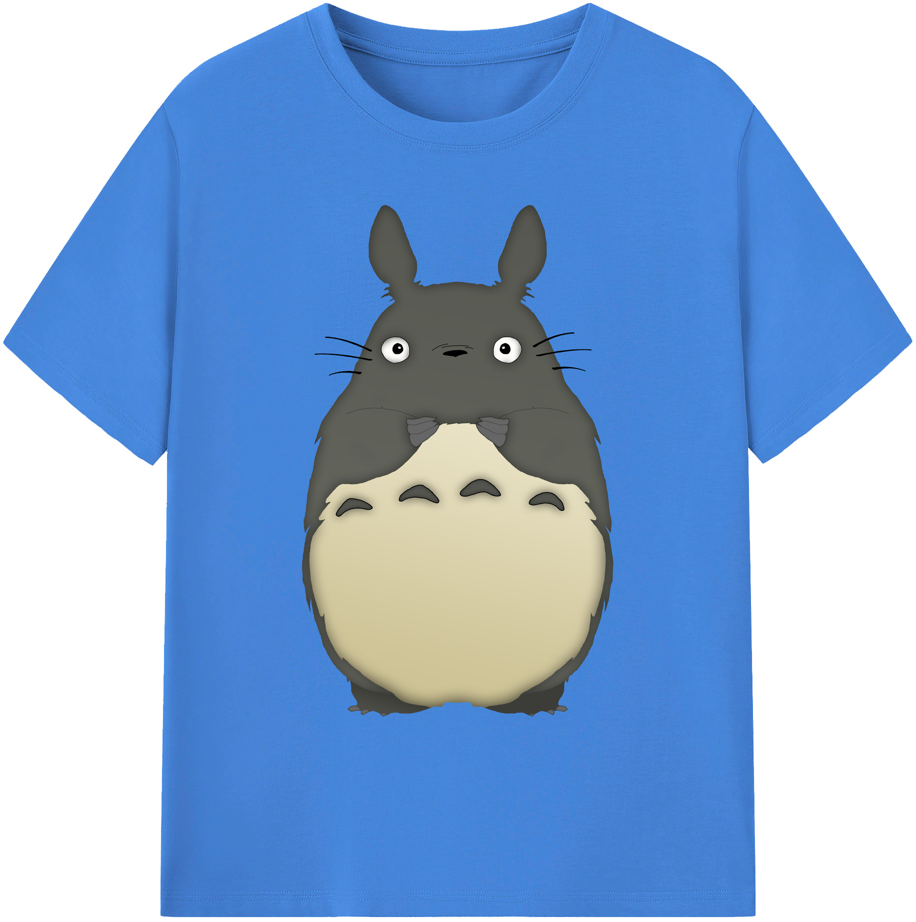 （画像用） となりのトトロ 草壁メイ 草壁サツキ My Neighbor Totoro Satsuki Kusakabe Mei Kusakabe 綿100％ メンズ半袖Tシャツ｜肌触りやわらか＆通気性