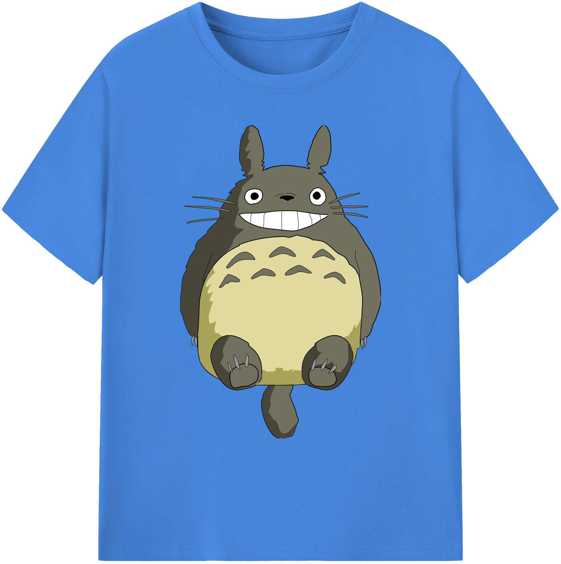 （画像用） となりのトトロ 草壁メイ 草壁サツキ My Neighbor Totoro Satsuki Kusakabe Mei Kusakabe 綿100％ メンズ半袖Tシャツ｜肌触りやわらか＆通気性