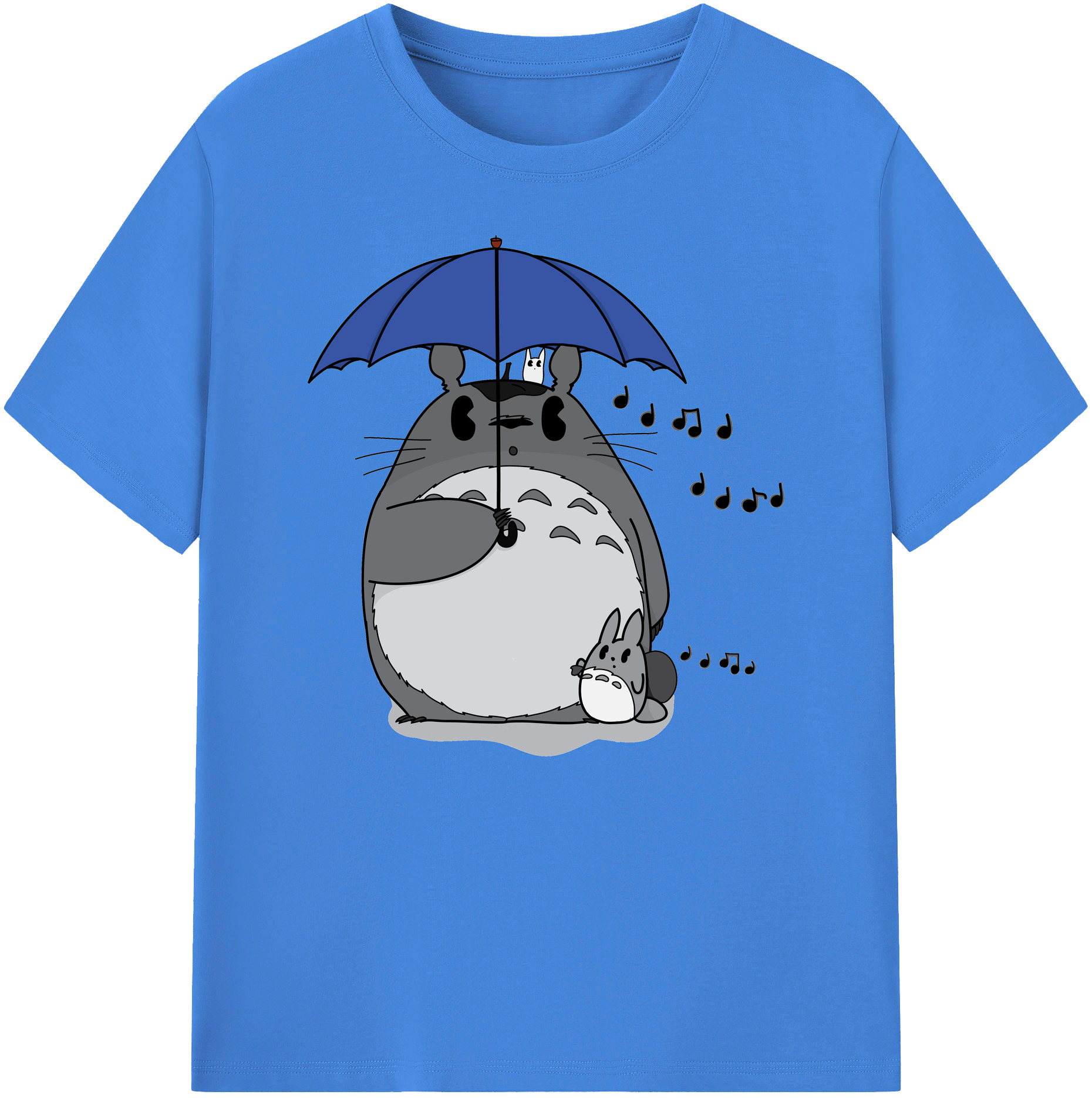 （画像用） となりのトトロ 草壁メイ 草壁サツキ My Neighbor Totoro Satsuki Kusakabe Mei Kusakabe 綿100％ メンズ半袖Tシャツ｜肌触りやわらか＆通気性