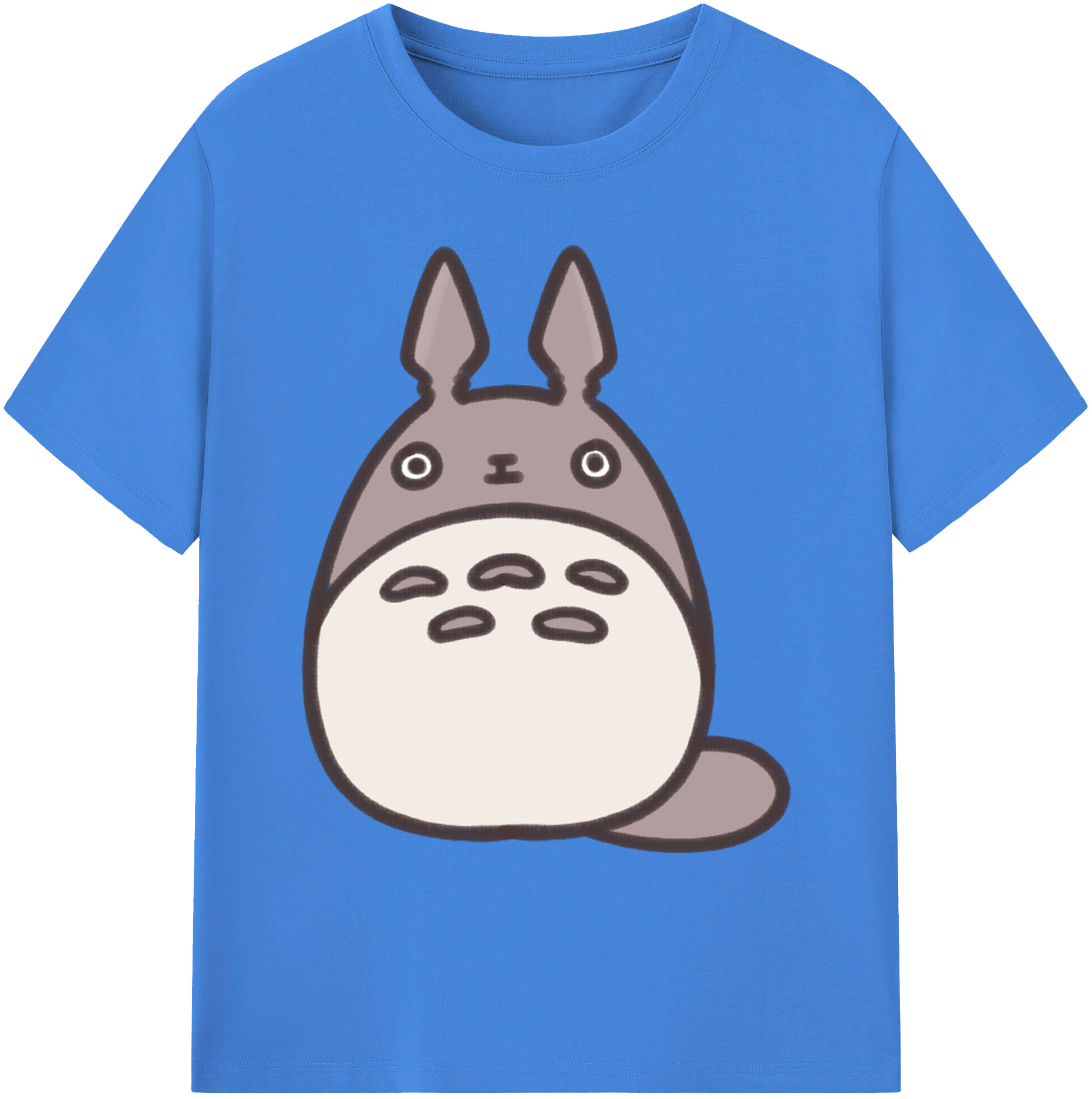 （画像用） となりのトトロ 草壁メイ 草壁サツキ My Neighbor Totoro Satsuki Kusakabe Mei Kusakabe 綿100％ メンズ半袖Tシャツ｜肌触りやわらか＆通気性