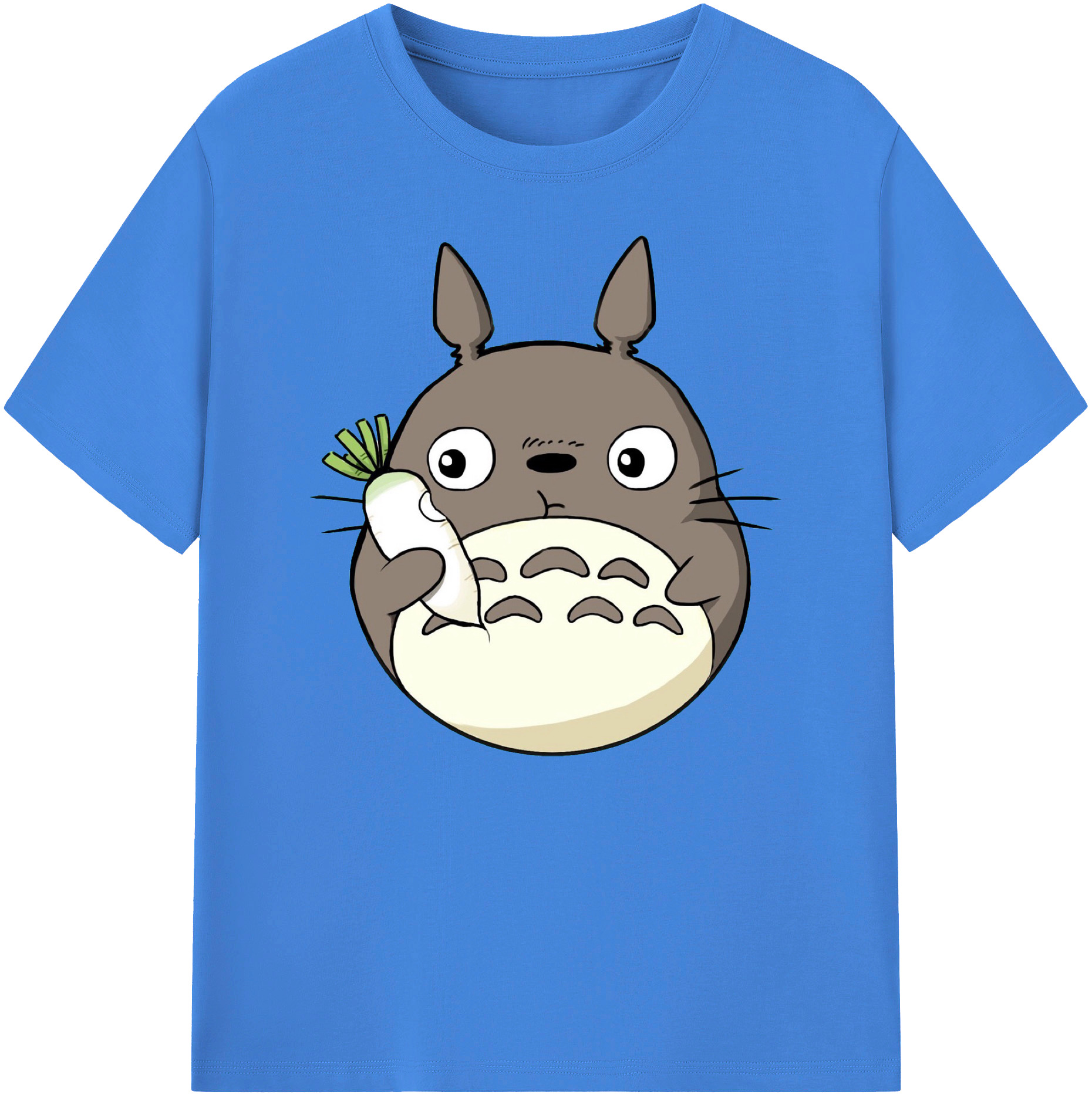 （画像用） となりのトトロ 草壁メイ 草壁サツキ My Neighbor Totoro Satsuki Kusakabe Mei Kusakabe 綿100％ メンズ半袖Tシャツ｜肌触りやわらか＆通気性
