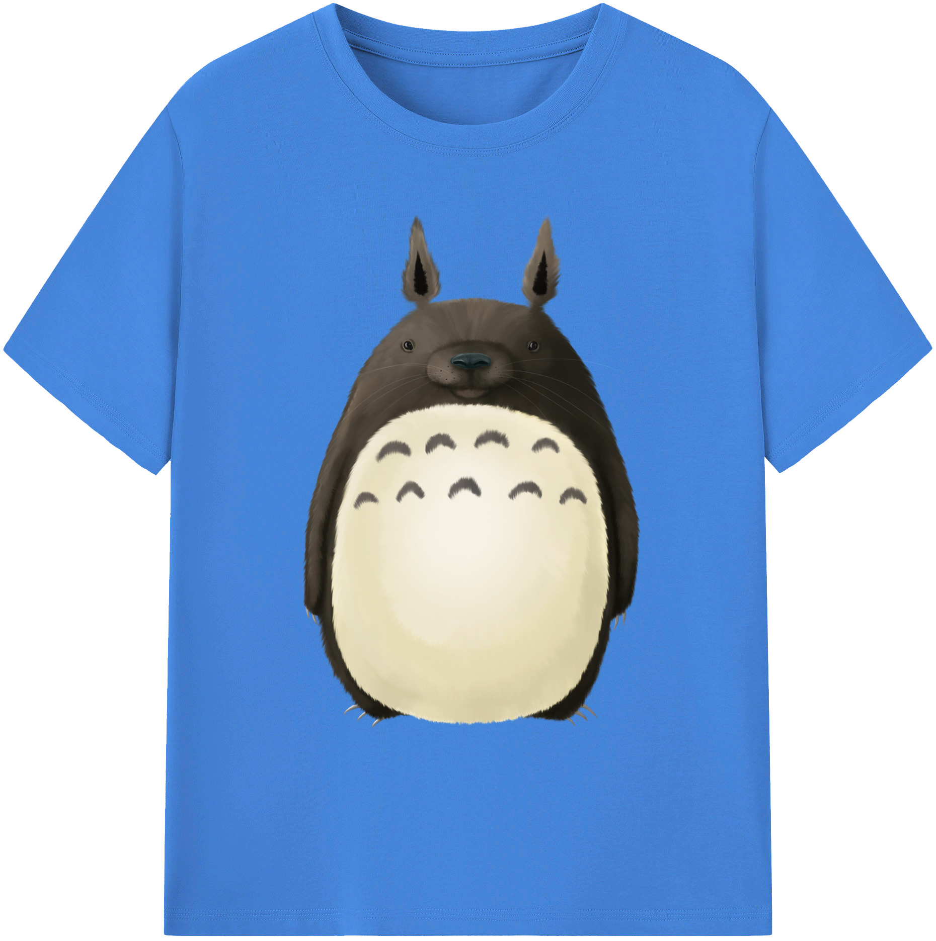 （画像用） となりのトトロ 草壁メイ 草壁サツキ My Neighbor Totoro Satsuki Kusakabe Mei Kusakabe 綿100％ メンズ半袖Tシャツ｜肌触りやわらか＆通気性
