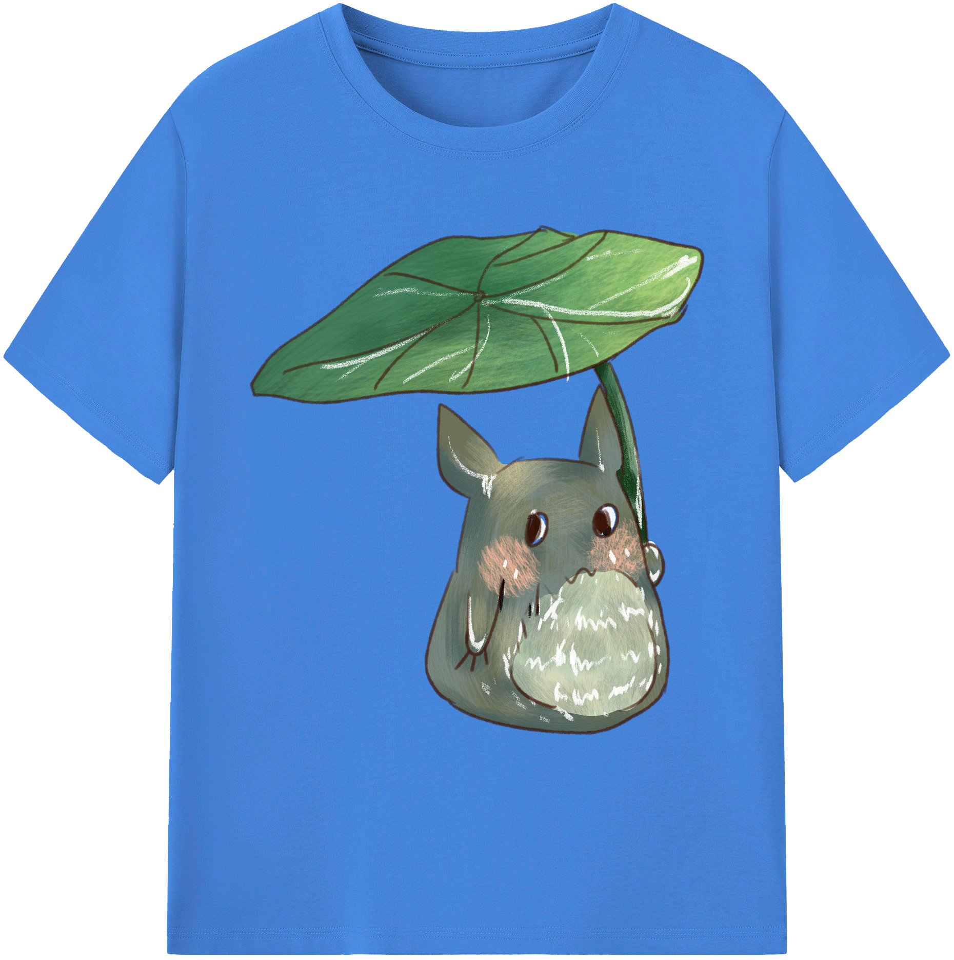 （画像用） となりのトトロ 草壁メイ 草壁サツキ My Neighbor Totoro Satsuki Kusakabe Mei Kusakabe 綿100％ メンズ半袖Tシャツ｜肌触りやわらか＆通気性