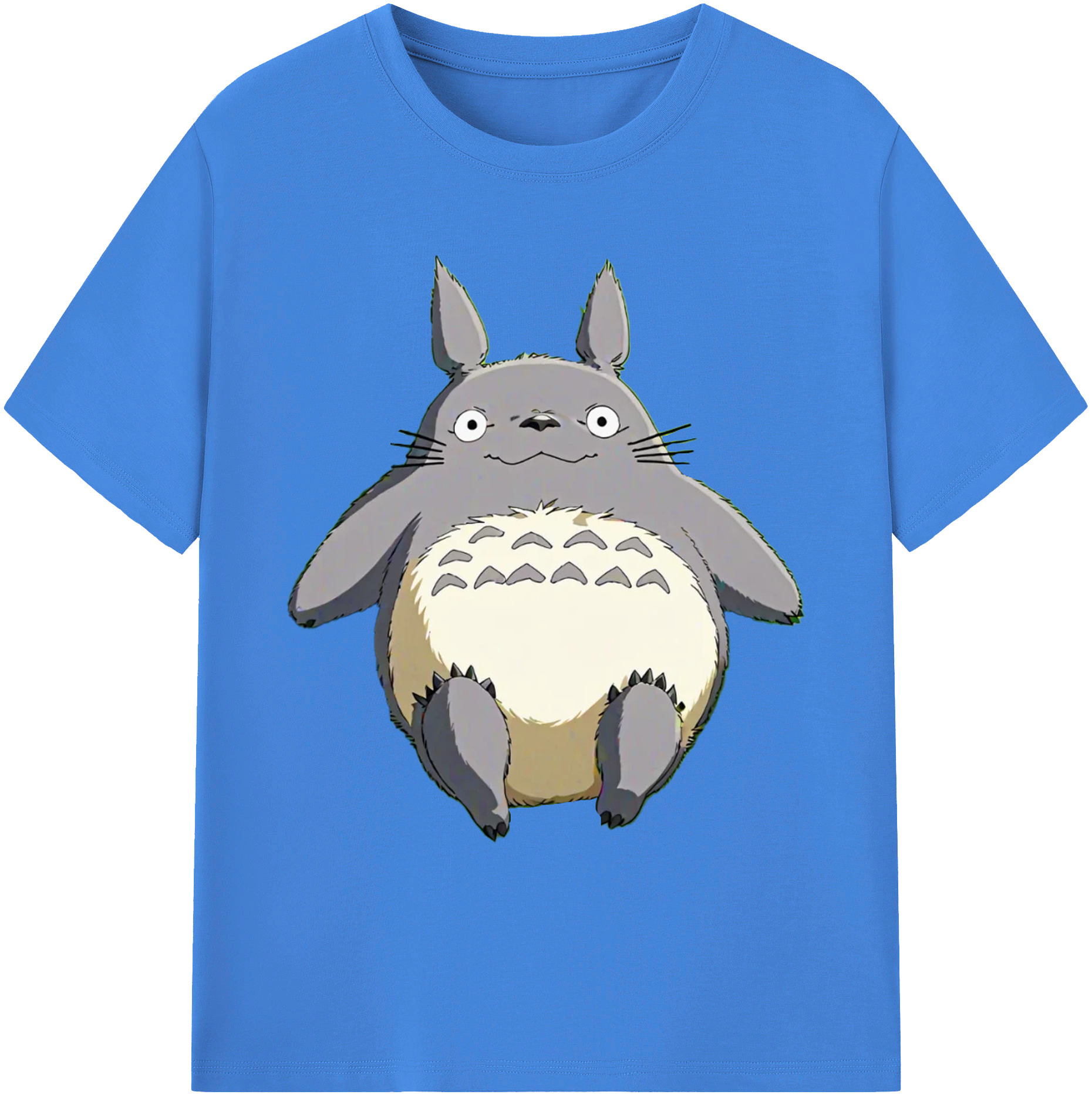 （画像用） となりのトトロ 草壁メイ 草壁サツキ My Neighbor Totoro Satsuki Kusakabe Mei Kusakabe 綿100％ メンズ半袖Tシャツ｜肌触りやわらか＆通気性