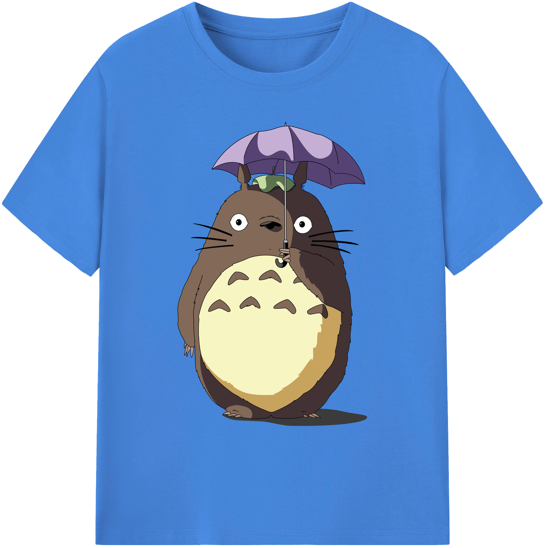 （画像用） となりのトトロ 草壁メイ 草壁サツキ My Neighbor Totoro Satsuki Kusakabe Mei Kusakabe 綿100％ メンズ半袖Tシャツ｜肌触りやわらか＆通気性