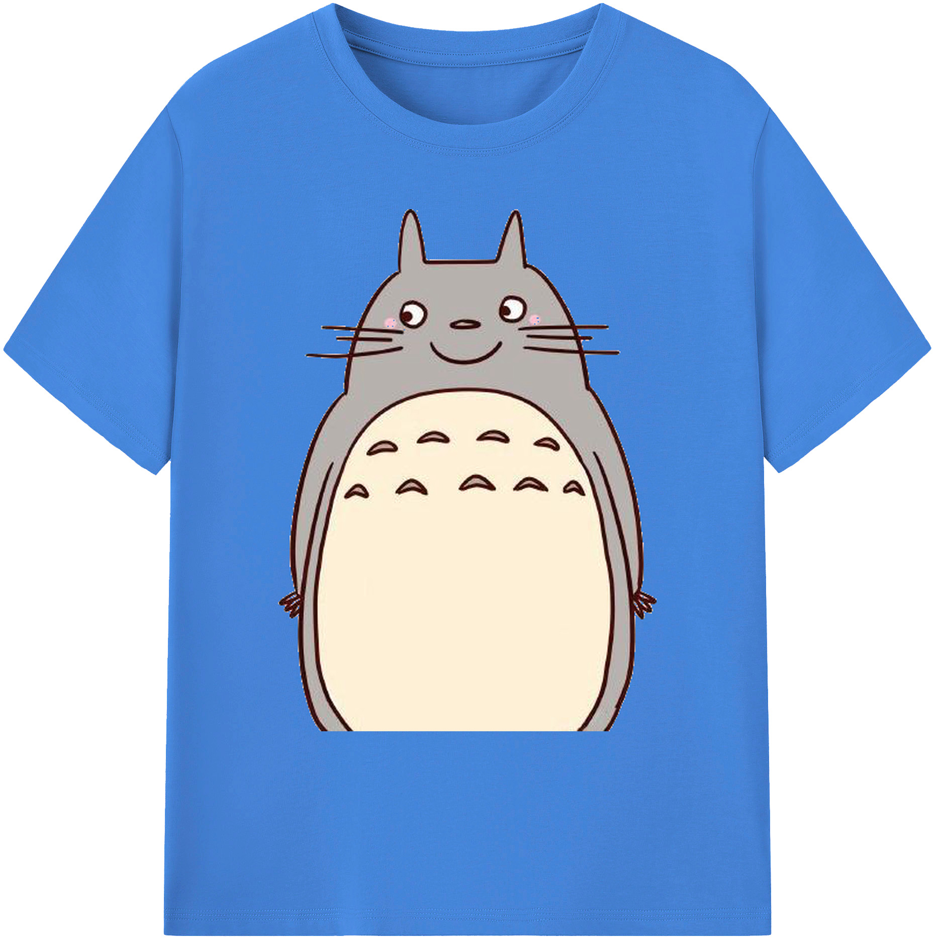 （画像用） となりのトトロ 草壁メイ 草壁サツキ My Neighbor Totoro Satsuki Kusakabe Mei Kusakabe 綿100％ メンズ半袖Tシャツ｜肌触りやわらか＆通気性