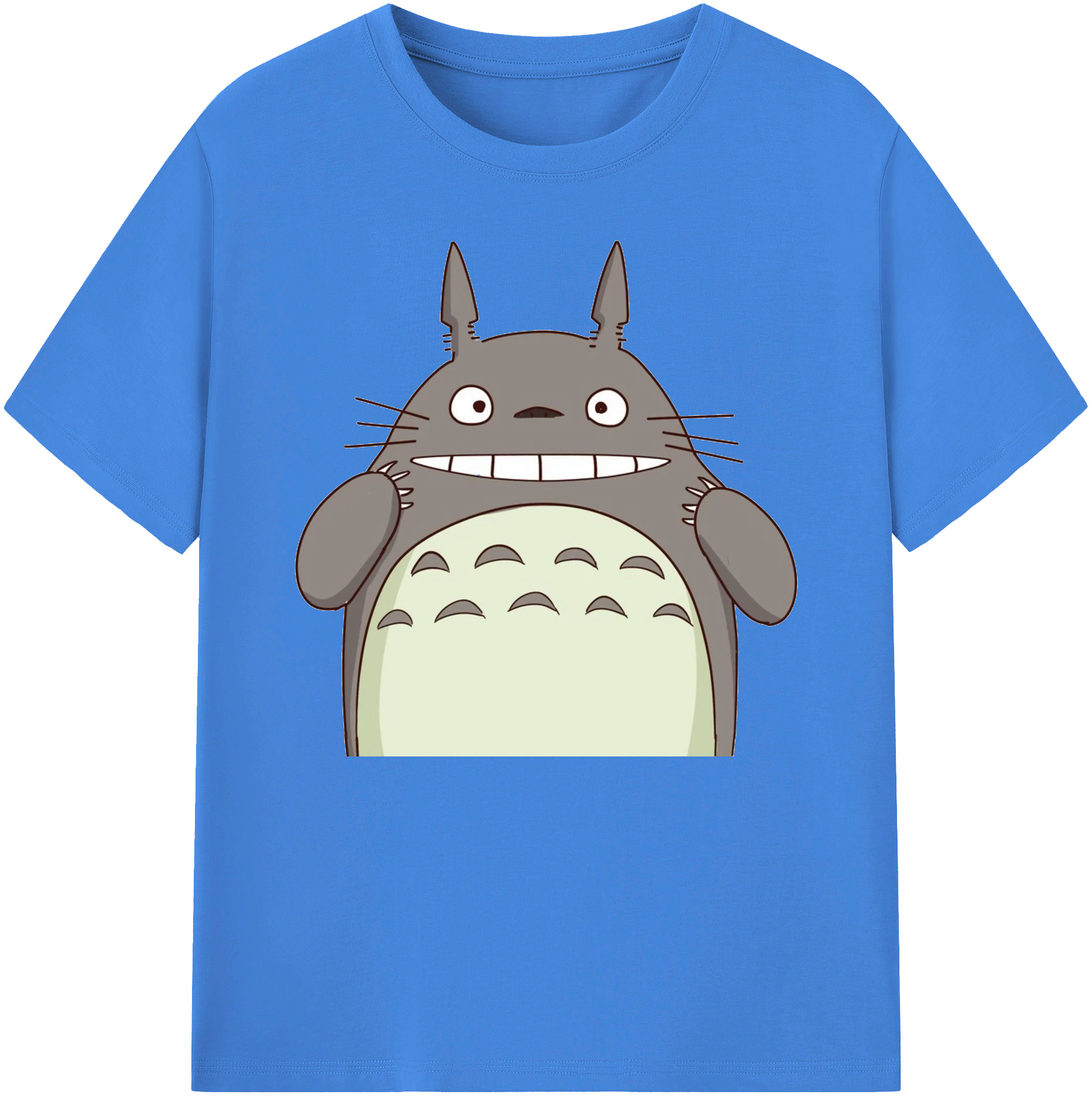 （画像用） となりのトトロ 草壁メイ 草壁サツキ My Neighbor Totoro Satsuki Kusakabe Mei Kusakabe 綿100％ メンズ半袖Tシャツ｜肌触りやわらか＆通気性