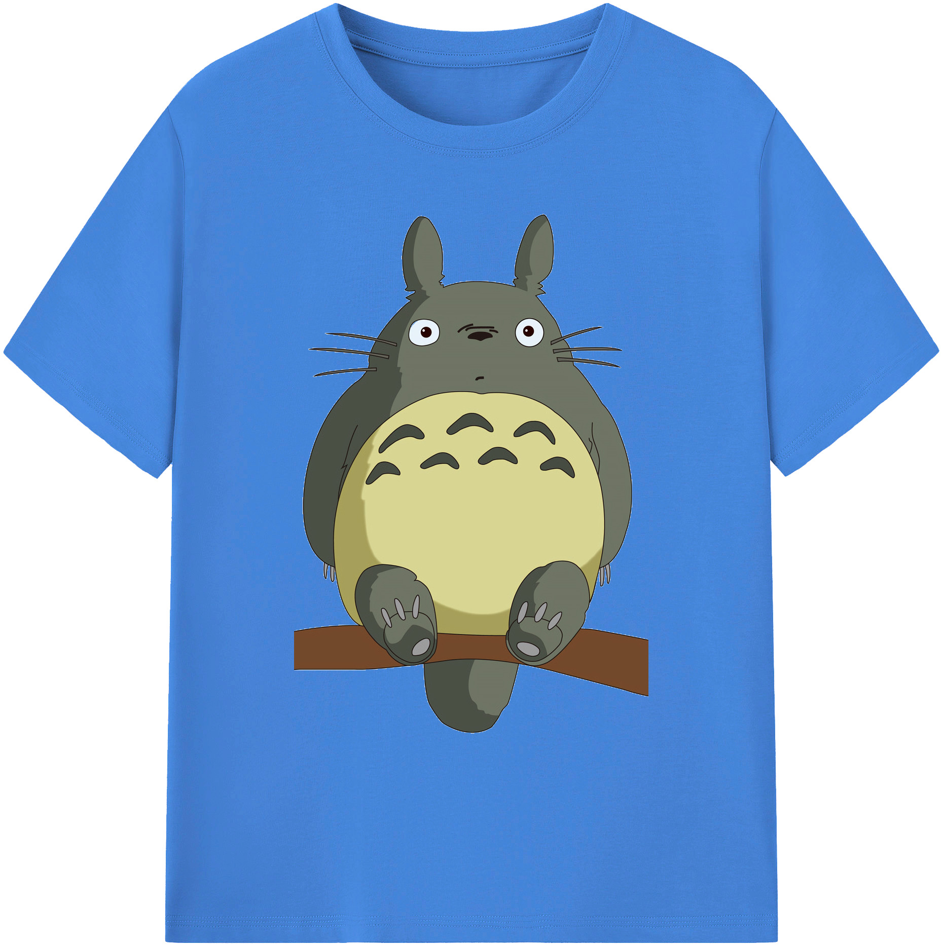 （画像用） となりのトトロ 草壁メイ 草壁サツキ My Neighbor Totoro Satsuki Kusakabe Mei Kusakabe 綿100％ メンズ半袖Tシャツ｜肌触りやわらか＆通気性