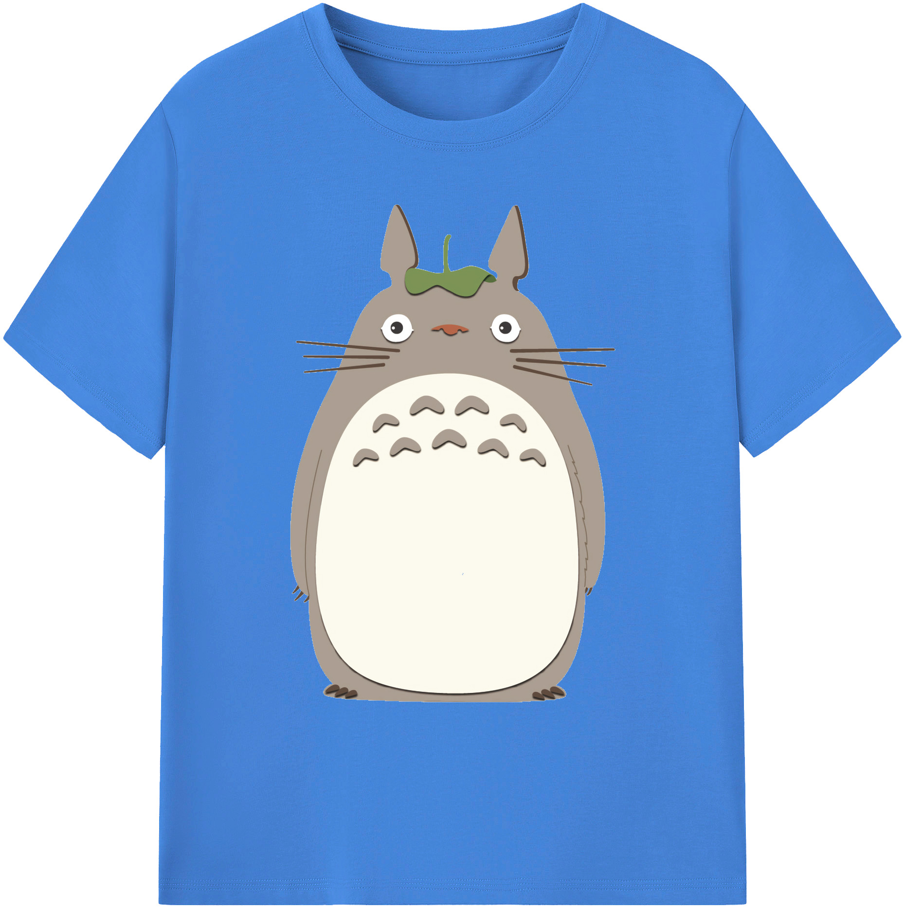 （画像用） となりのトトロ 草壁メイ 草壁サツキ My Neighbor Totoro Satsuki Kusakabe Mei Kusakabe 綿100％ メンズ半袖Tシャツ｜肌触りやわらか＆通気性