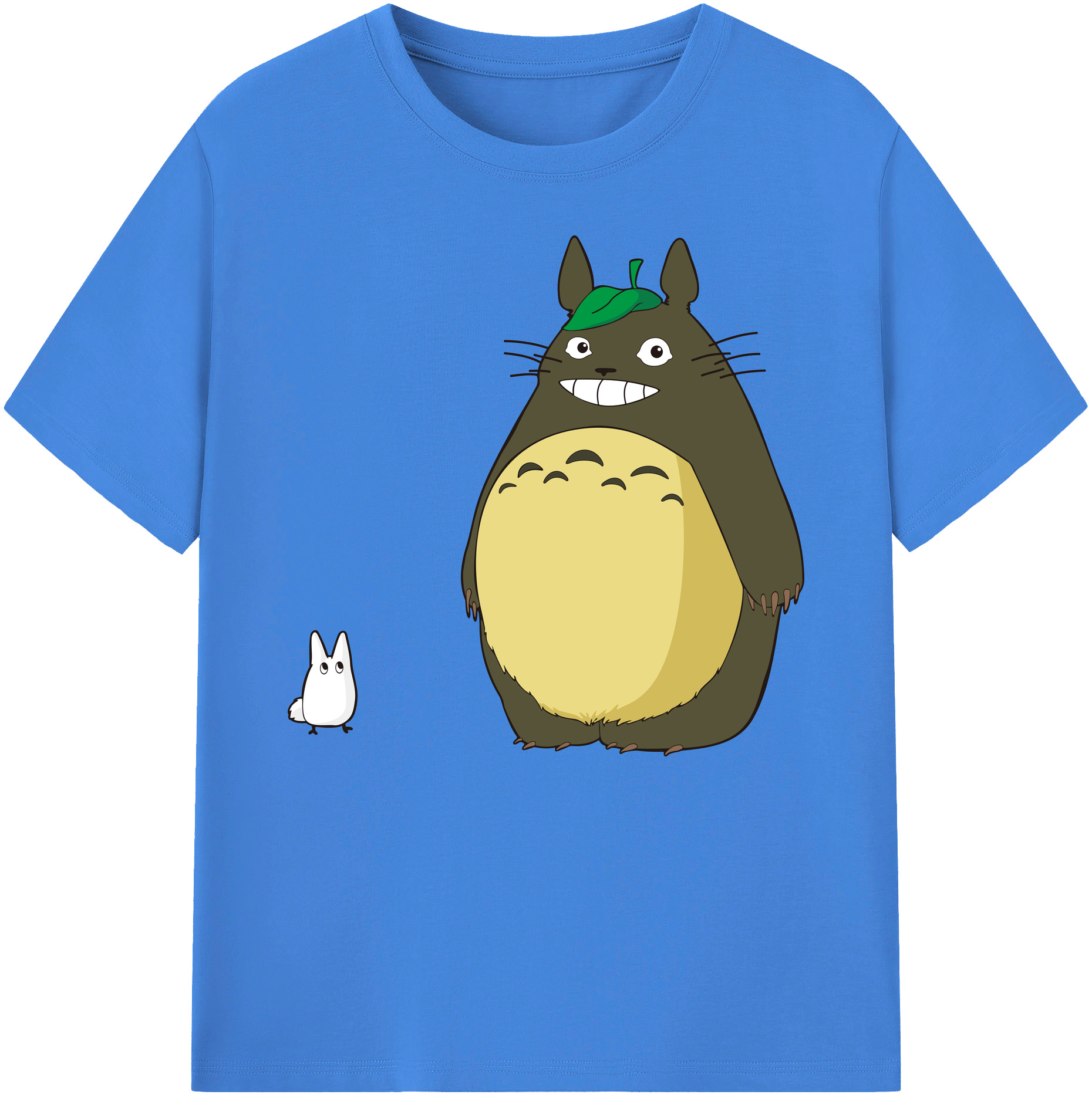 （画像用） となりのトトロ 草壁メイ 草壁サツキ My Neighbor Totoro Satsuki Kusakabe Mei Kusakabe 綿100％ メンズ半袖Tシャツ｜肌触りやわらか＆通気性
