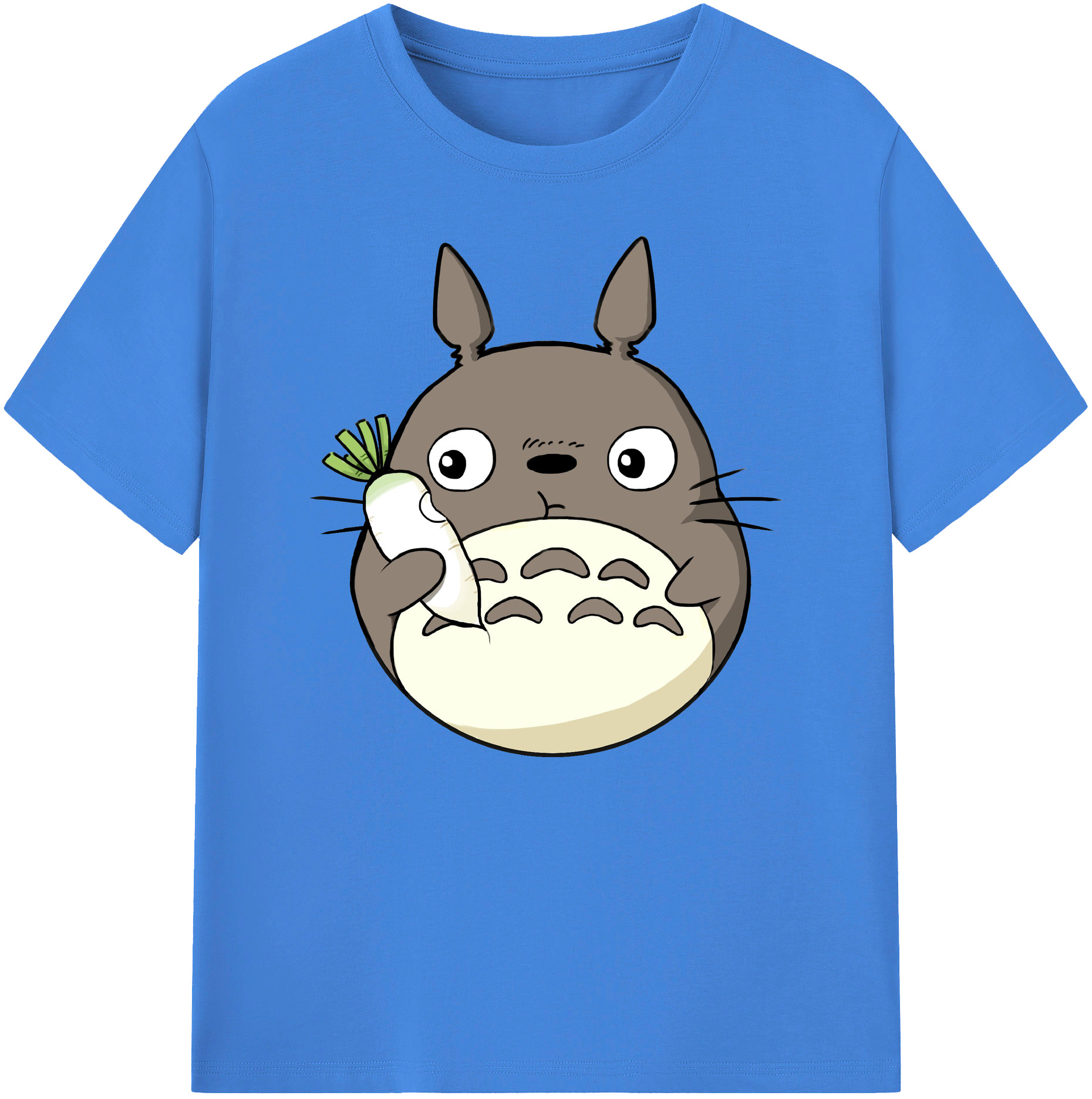 （画像用） となりのトトロ 草壁メイ 草壁サツキ My Neighbor Totoro Satsuki Kusakabe Mei Kusakabe 綿100％ メンズ半袖Tシャツ｜肌触りやわらか＆通気性