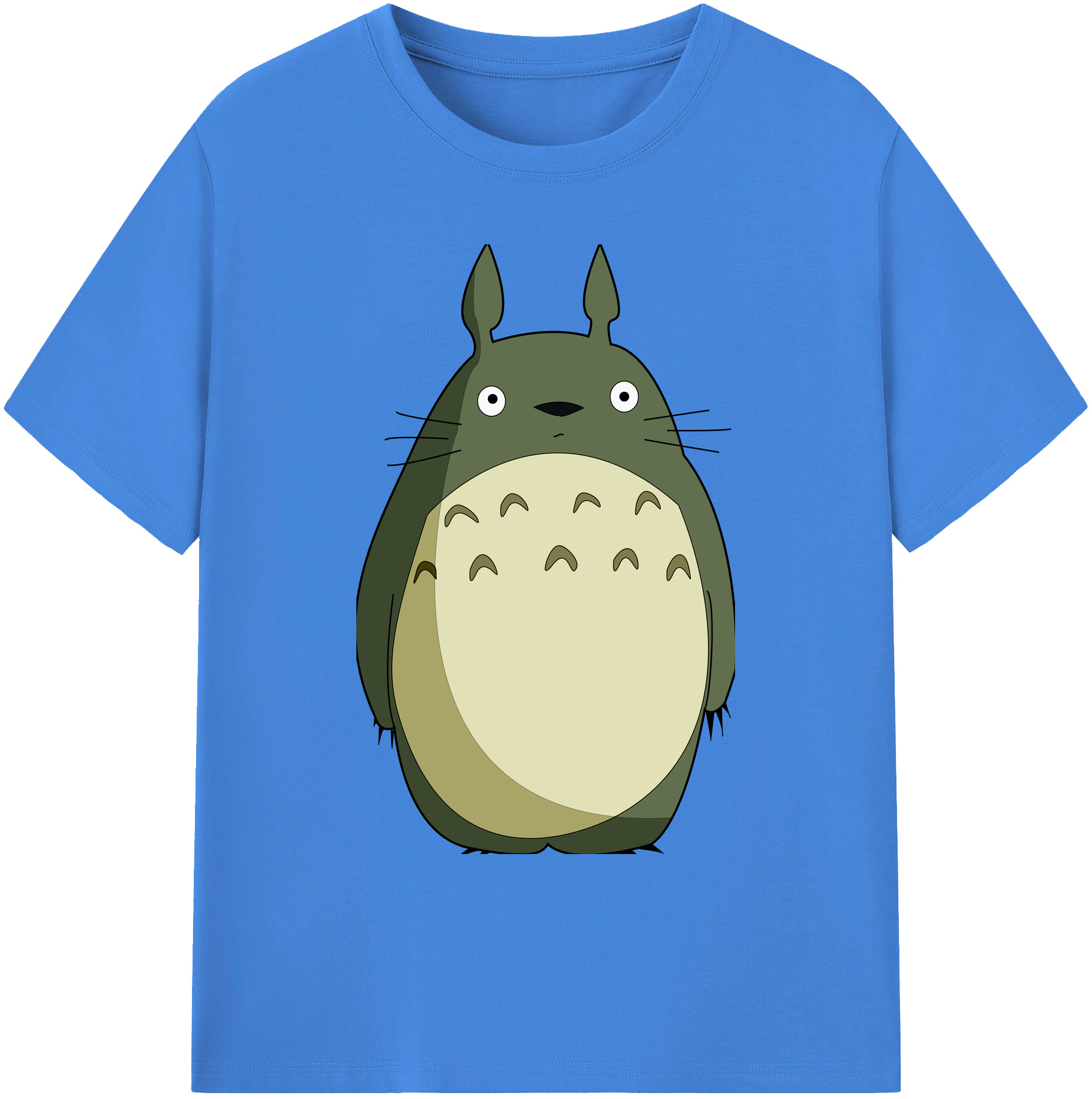 （画像用） となりのトトロ 草壁メイ 草壁サツキ My Neighbor Totoro Satsuki Kusakabe Mei Kusakabe 綿100％ メンズ半袖Tシャツ｜肌触りやわらか＆通気性
