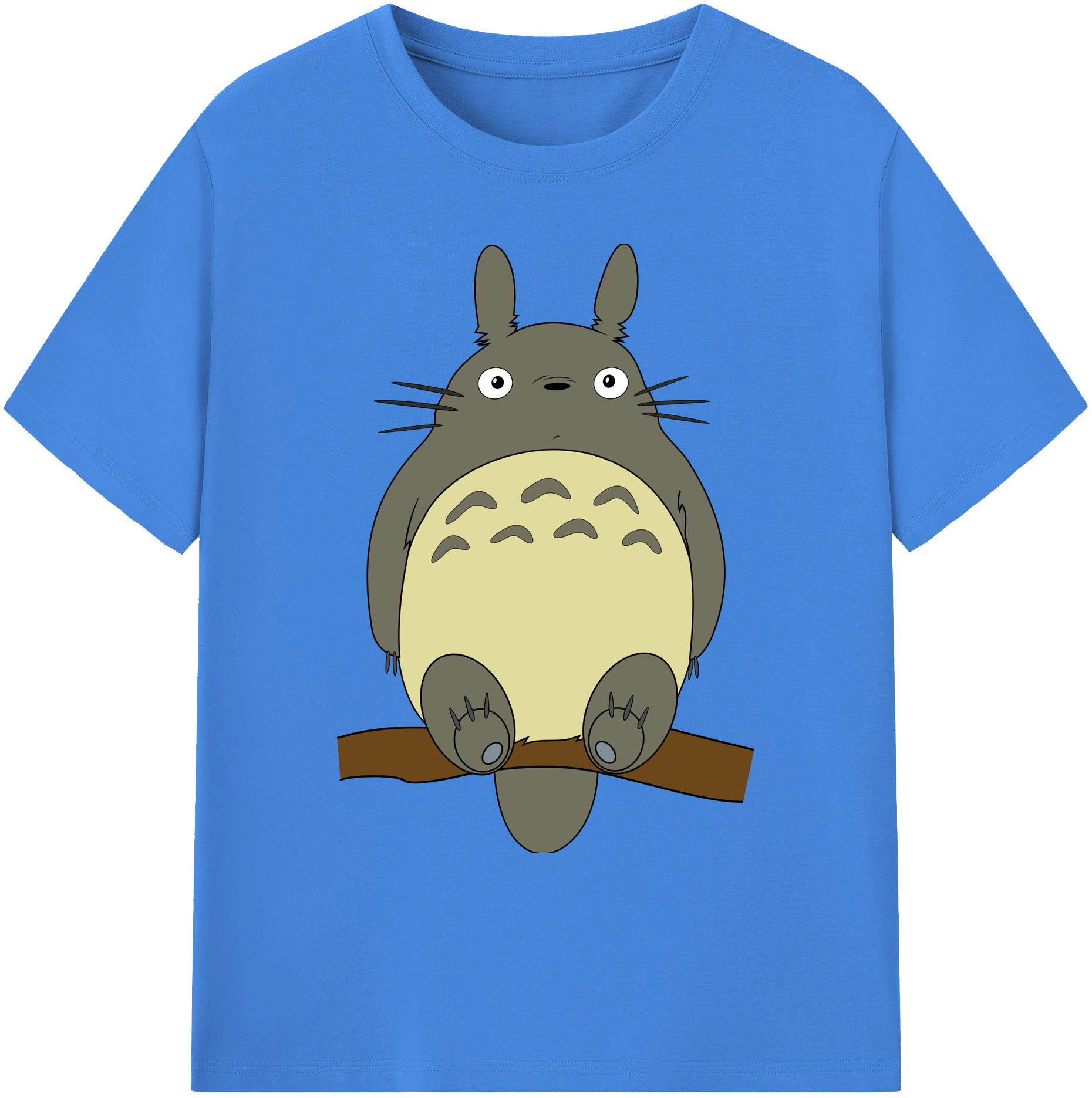 （画像用） となりのトトロ 草壁メイ 草壁サツキ My Neighbor Totoro Satsuki Kusakabe Mei Kusakabe 綿100％ メンズ半袖Tシャツ｜肌触りやわらか＆通気性