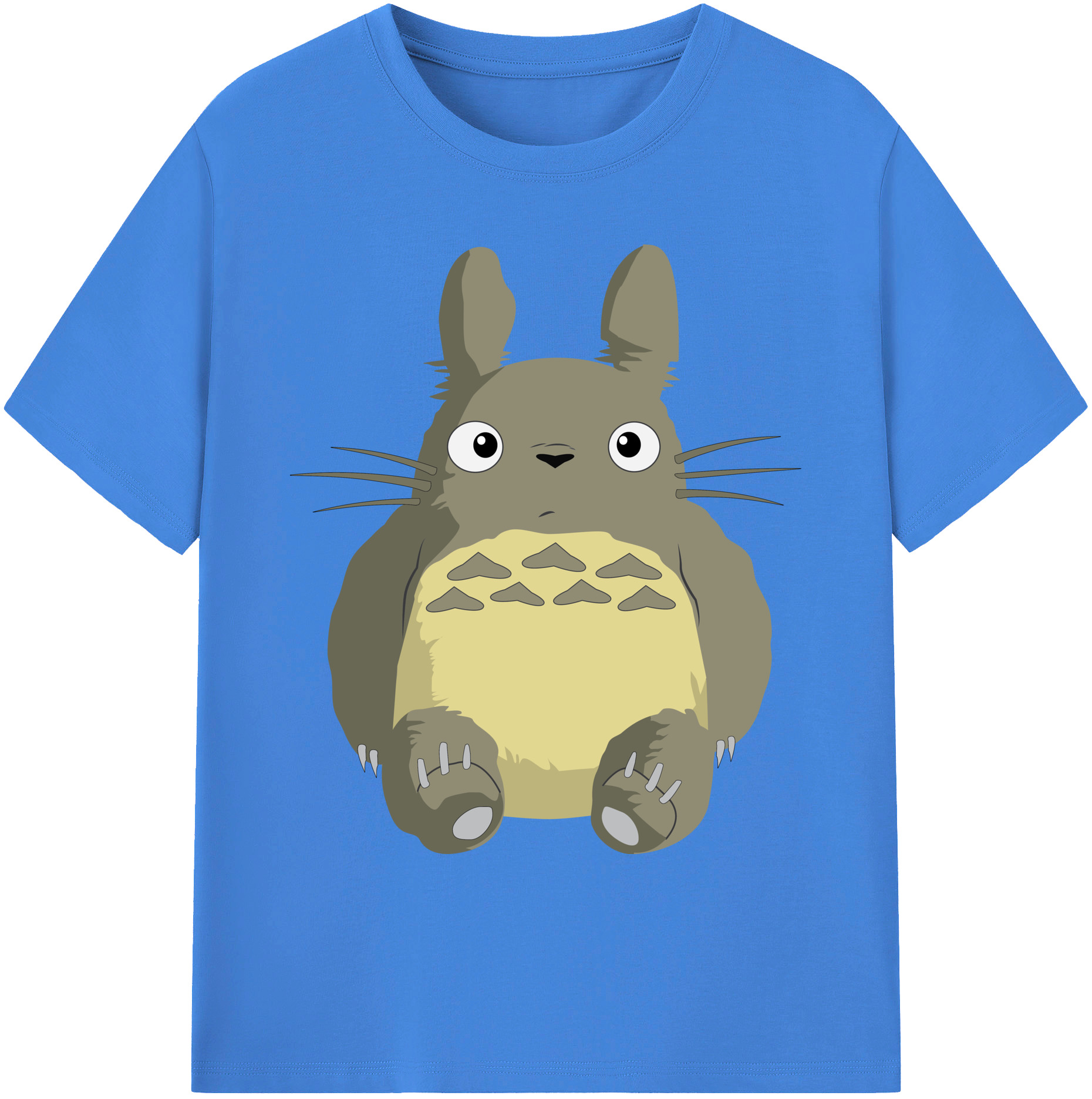 （画像用） となりのトトロ 草壁メイ 草壁サツキ My Neighbor Totoro Satsuki Kusakabe Mei Kusakabe 綿100％ メンズ半袖Tシャツ｜肌触りやわらか＆通気性