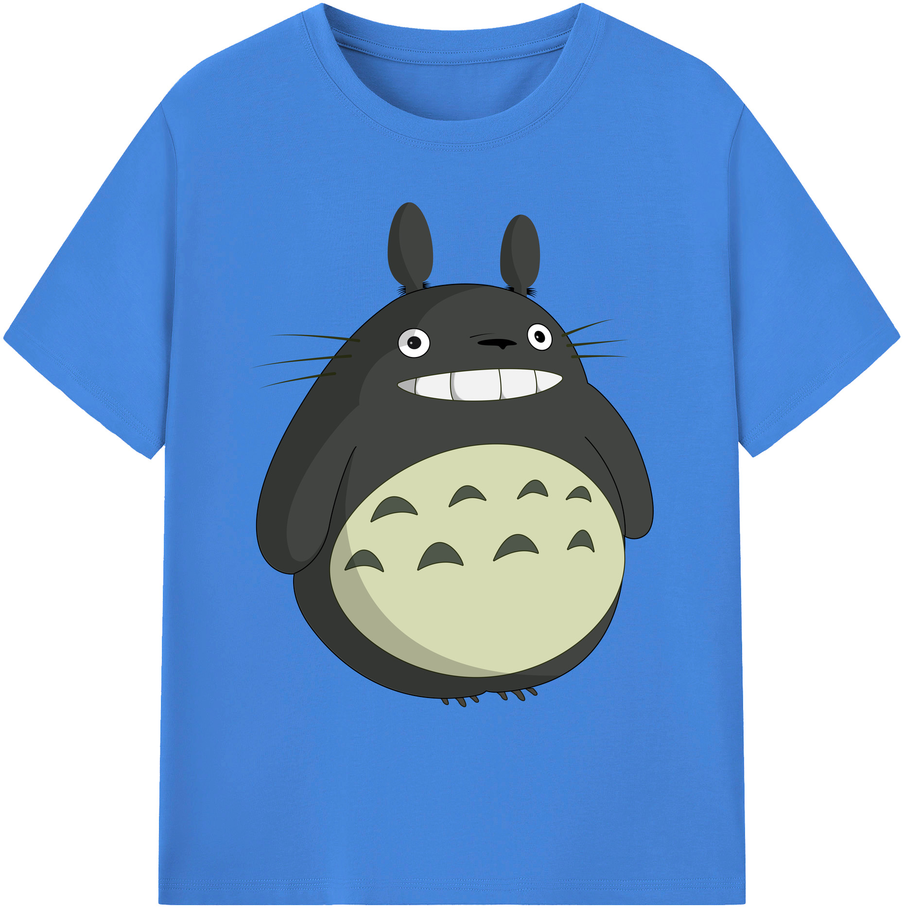 （画像用） となりのトトロ 草壁メイ 草壁サツキ My Neighbor Totoro Satsuki Kusakabe Mei Kusakabe 綿100％ メンズ半袖Tシャツ｜肌触りやわらか＆通気性