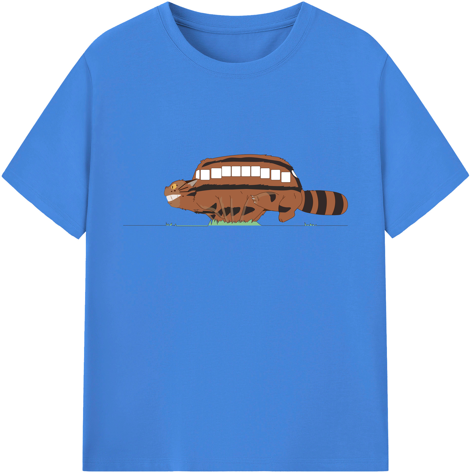 （画像用） となりのトトロ 草壁メイ 草壁サツキ My Neighbor Totoro Satsuki Kusakabe Mei Kusakabe 綿100％ メンズ半袖Tシャツ｜肌触りやわらか＆通気性