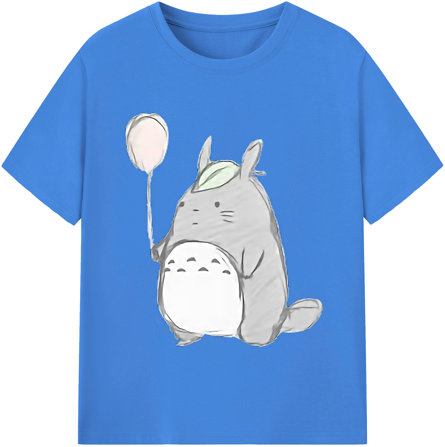 （画像用） となりのトトロ 草壁メイ 草壁サツキ My Neighbor Totoro Satsuki Kusakabe Mei Kusakabe 綿100％ メンズ半袖Tシャツ｜肌触りやわらか＆通気性